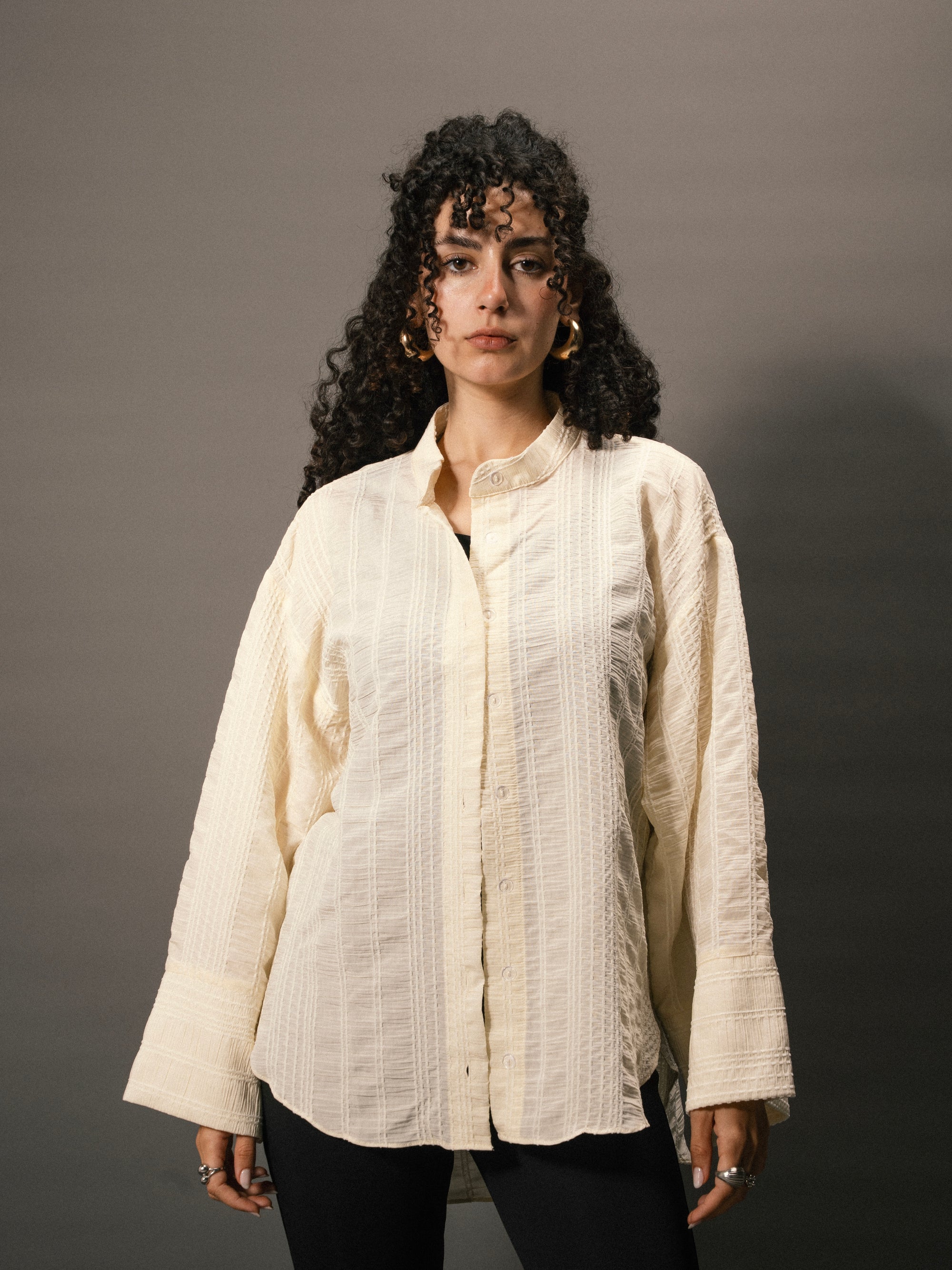 Fling Shirt in Butter Yellow