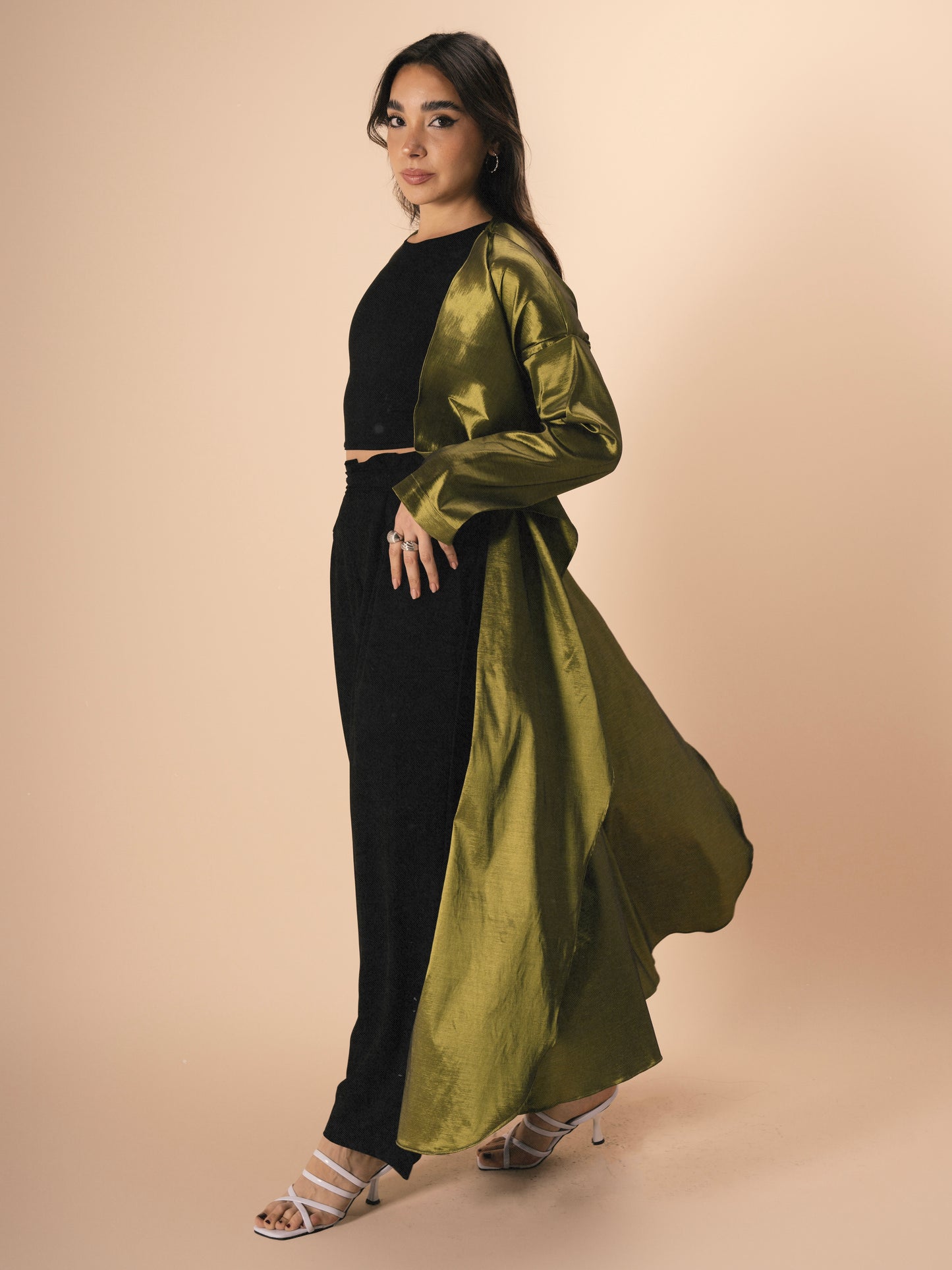 Sofiana Kimono Lime Green