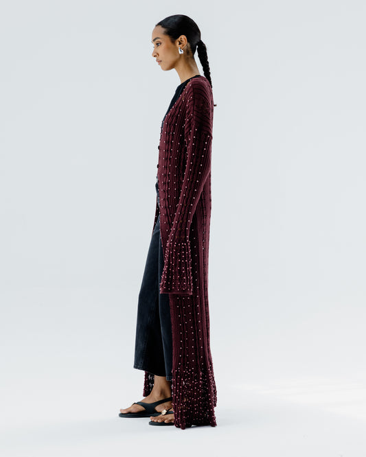Special Edition Petalis in Burgundy - Pearls