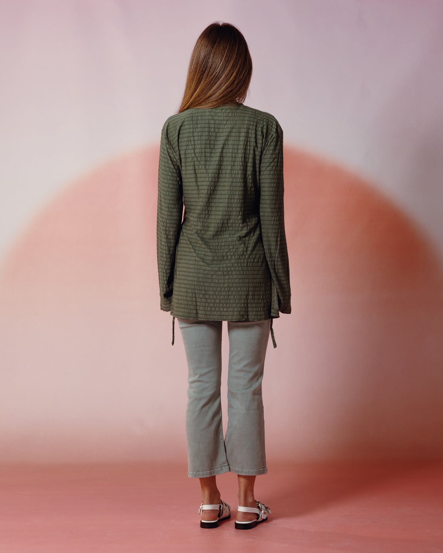 Static Top in Green