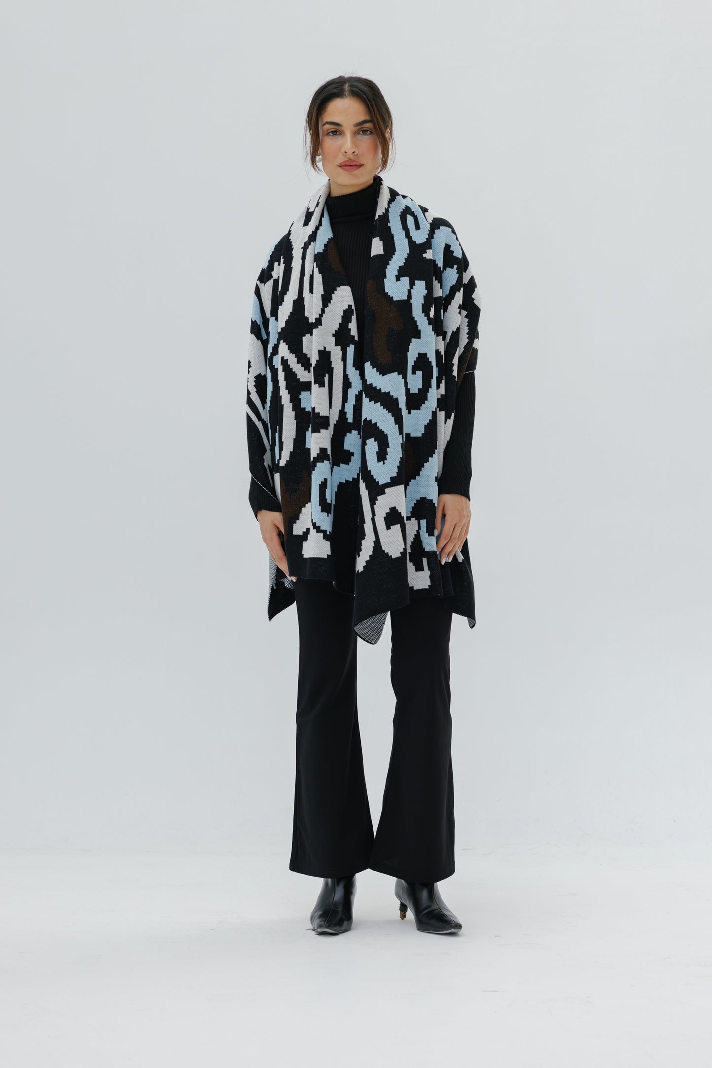 AK Scarf in Blue