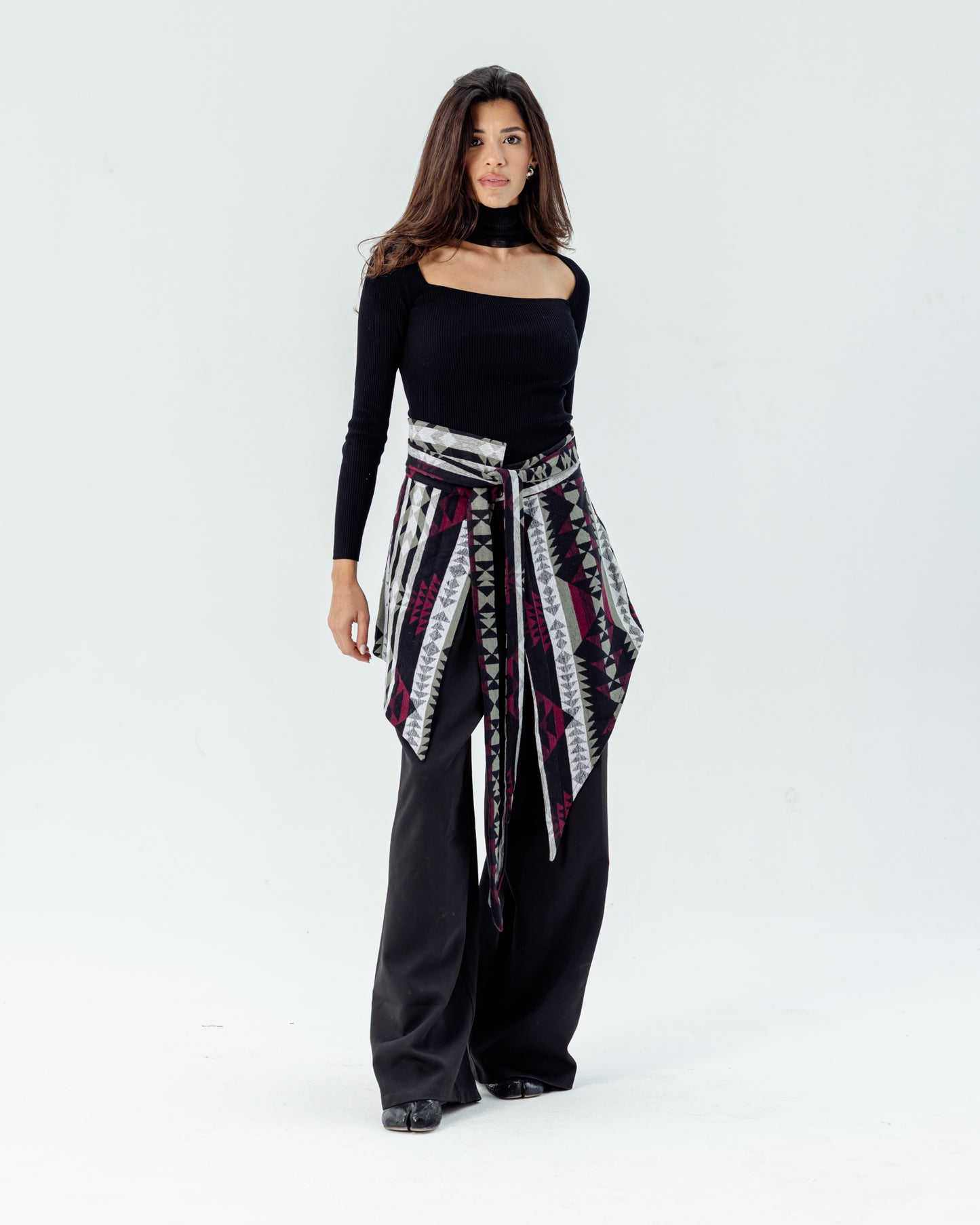 Alma Mini Wrap Skirt