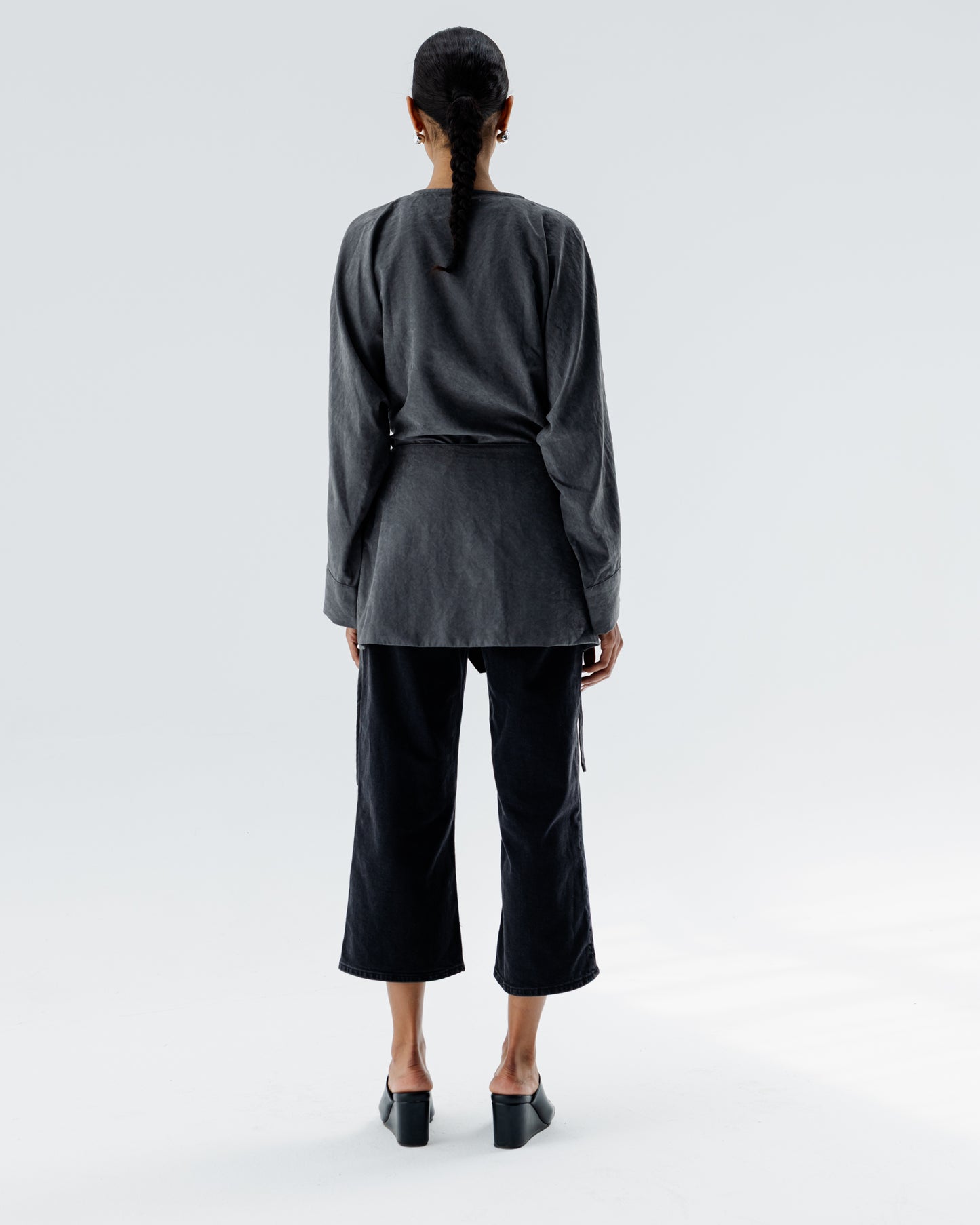 Orla Top in Grey