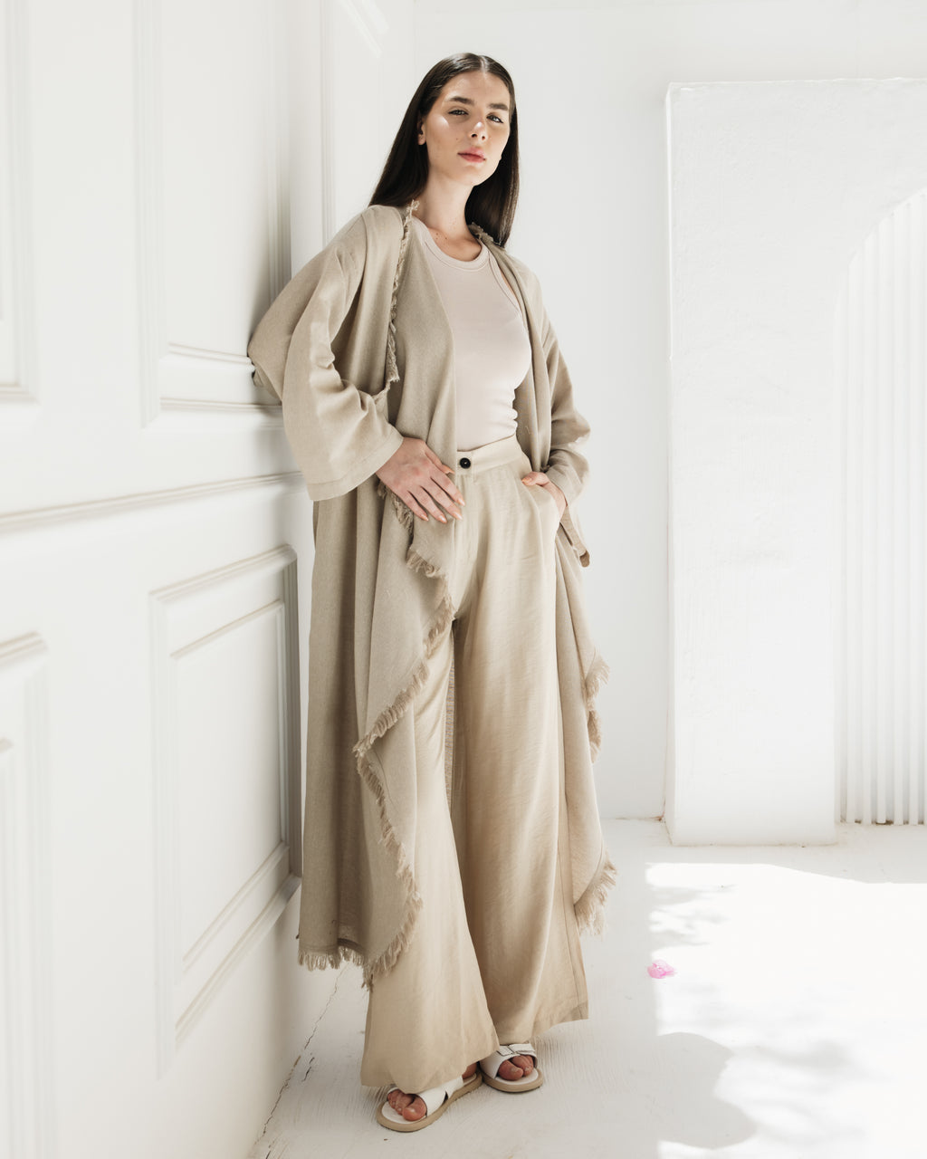 Dust Fringes Kimono