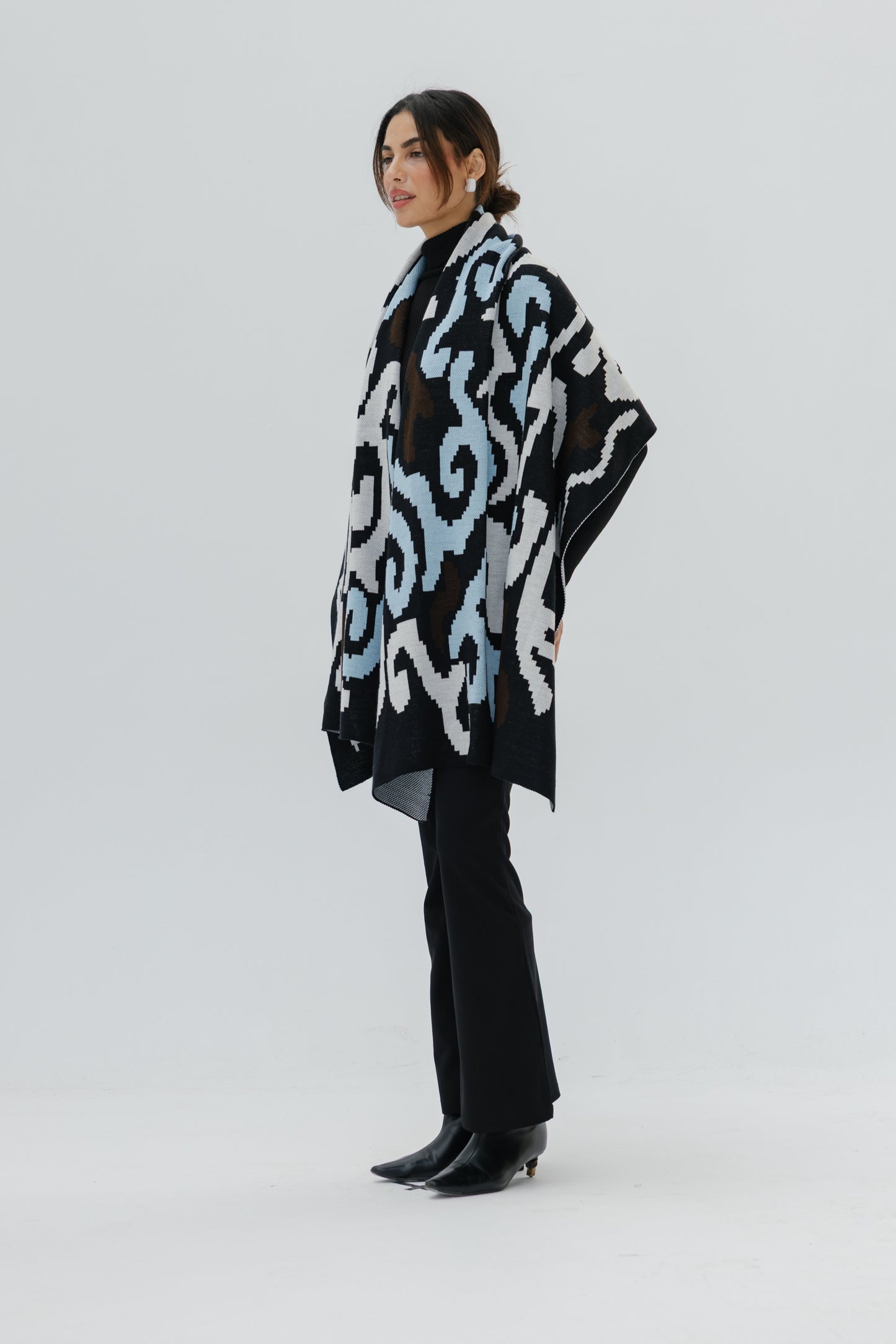 AK Scarf in Blue