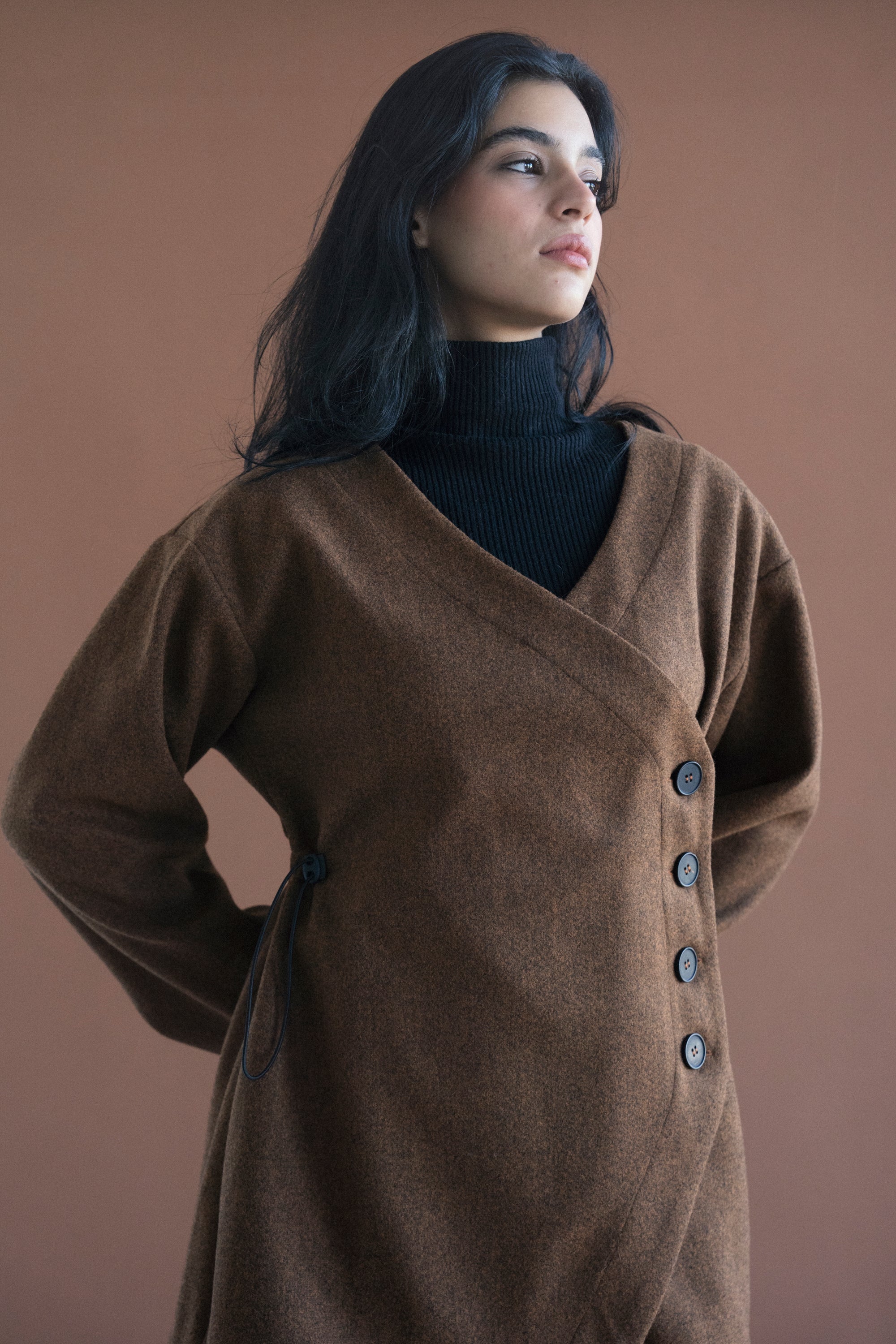 Umber Jacket in Brown