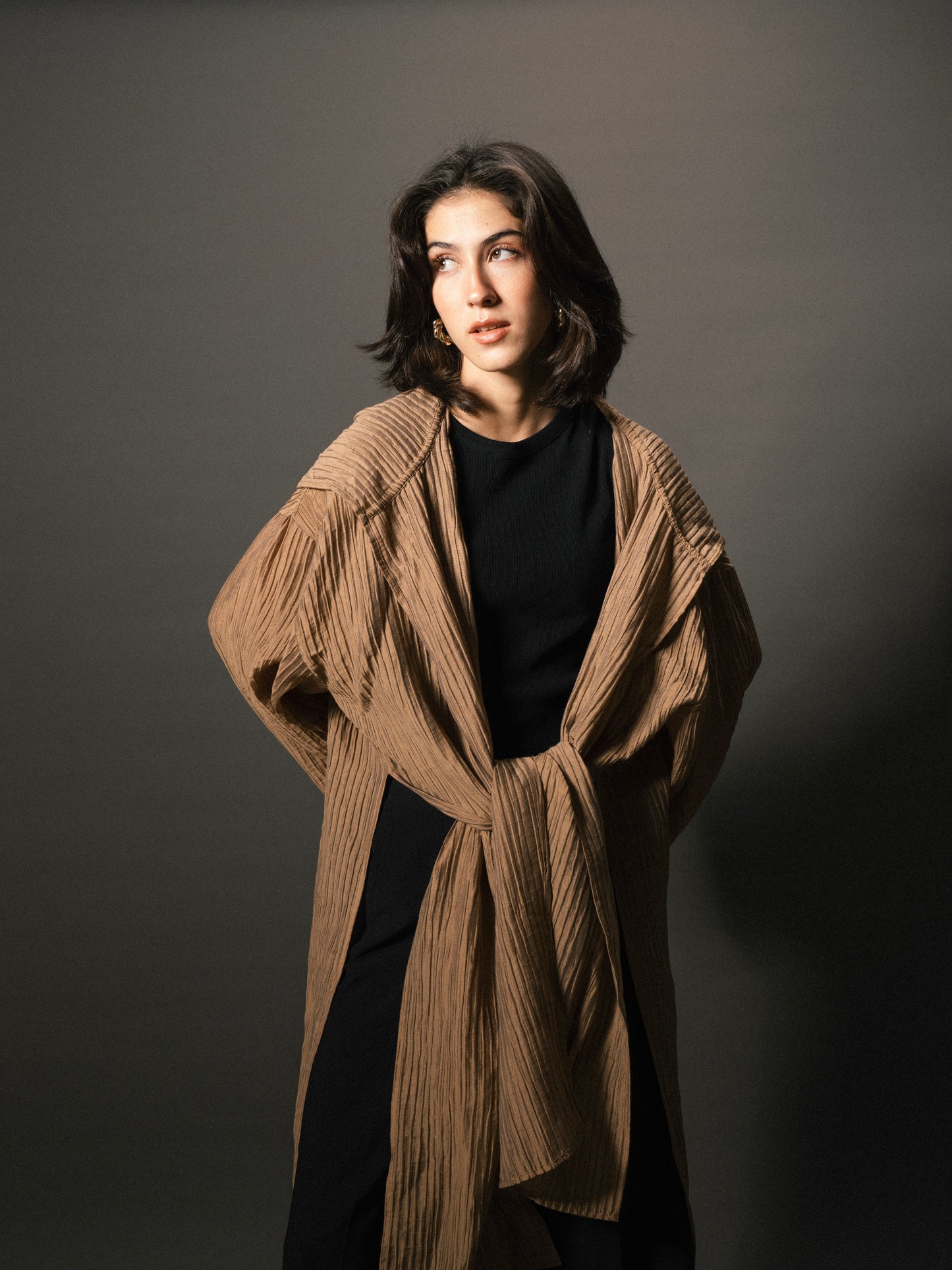 Dawn Kimono in Cafe