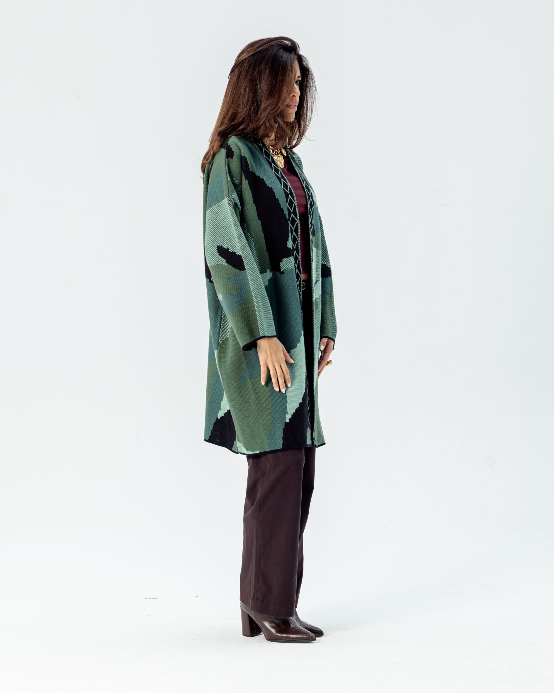 Paradise Green Cardigan