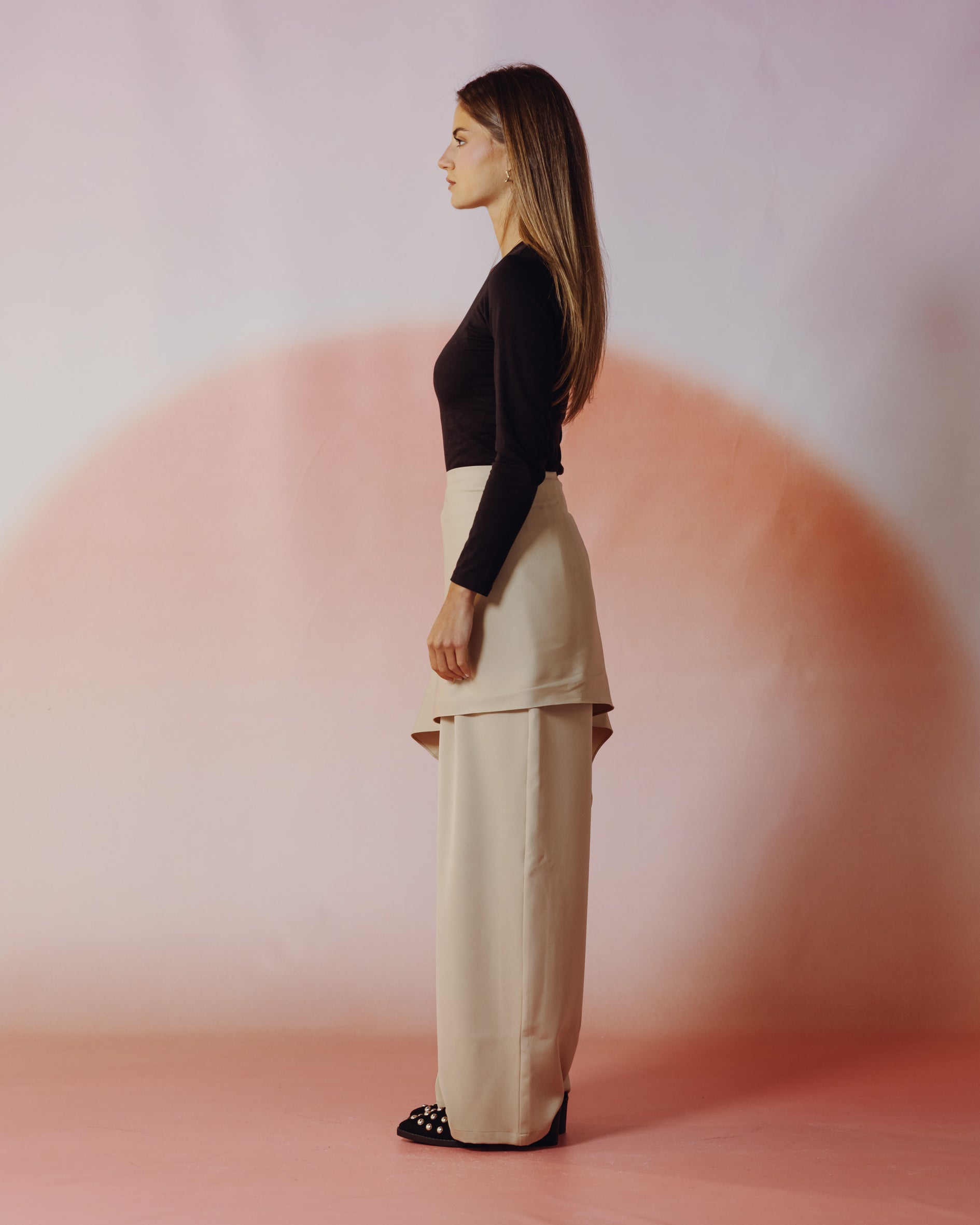 Moonveil Pants in Beige