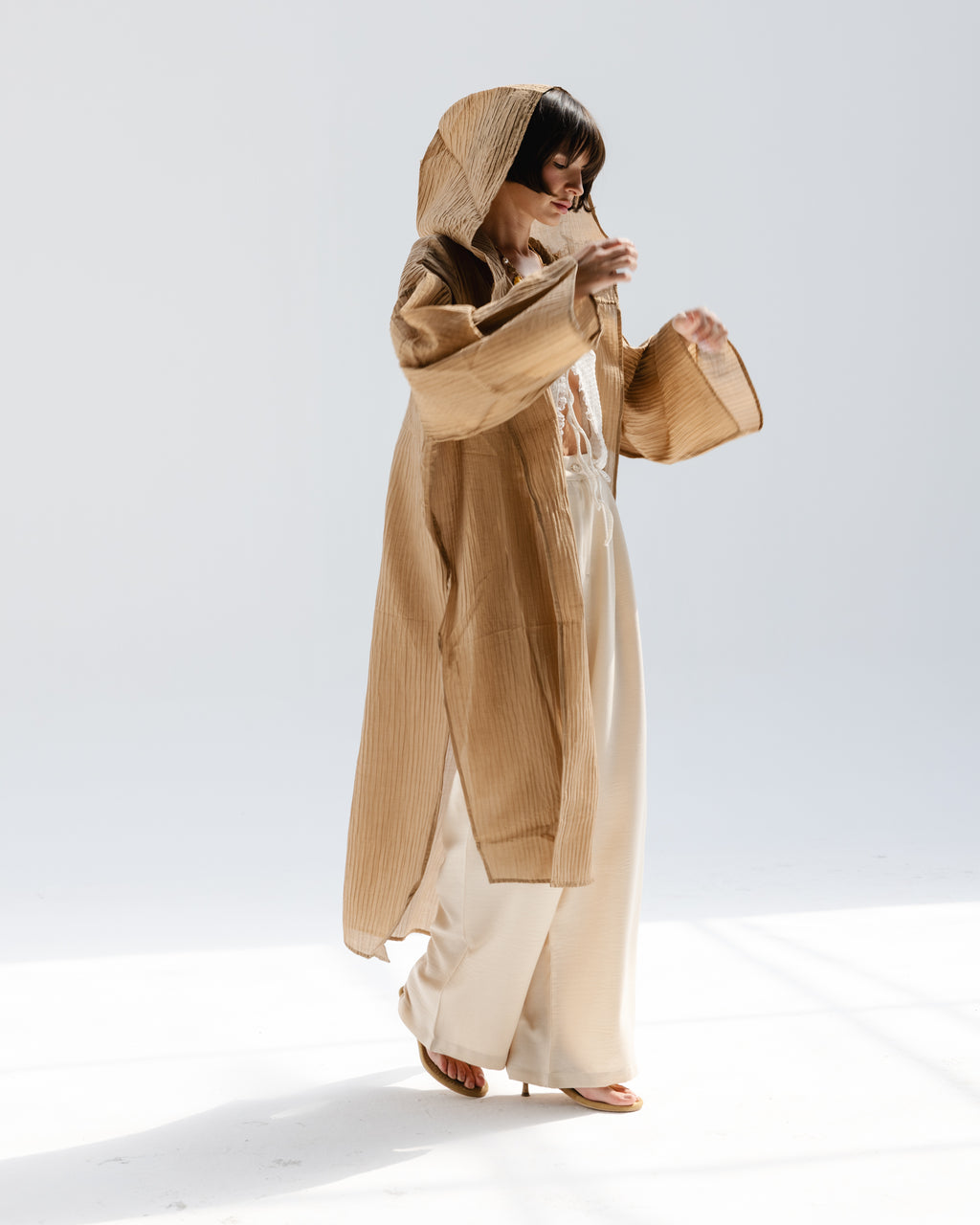 Dawn Kimono in Cafe