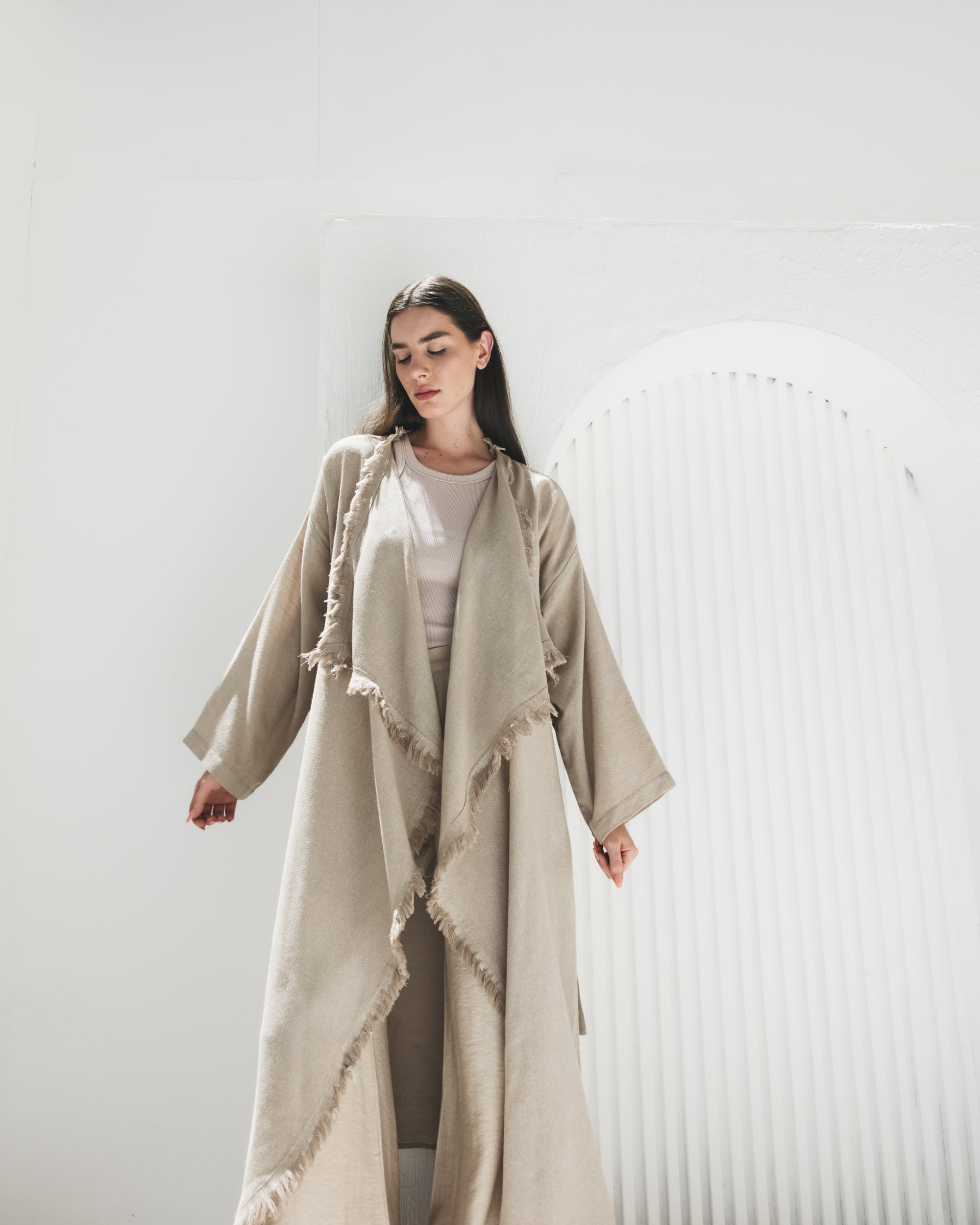 Dust Fringes Kimono
