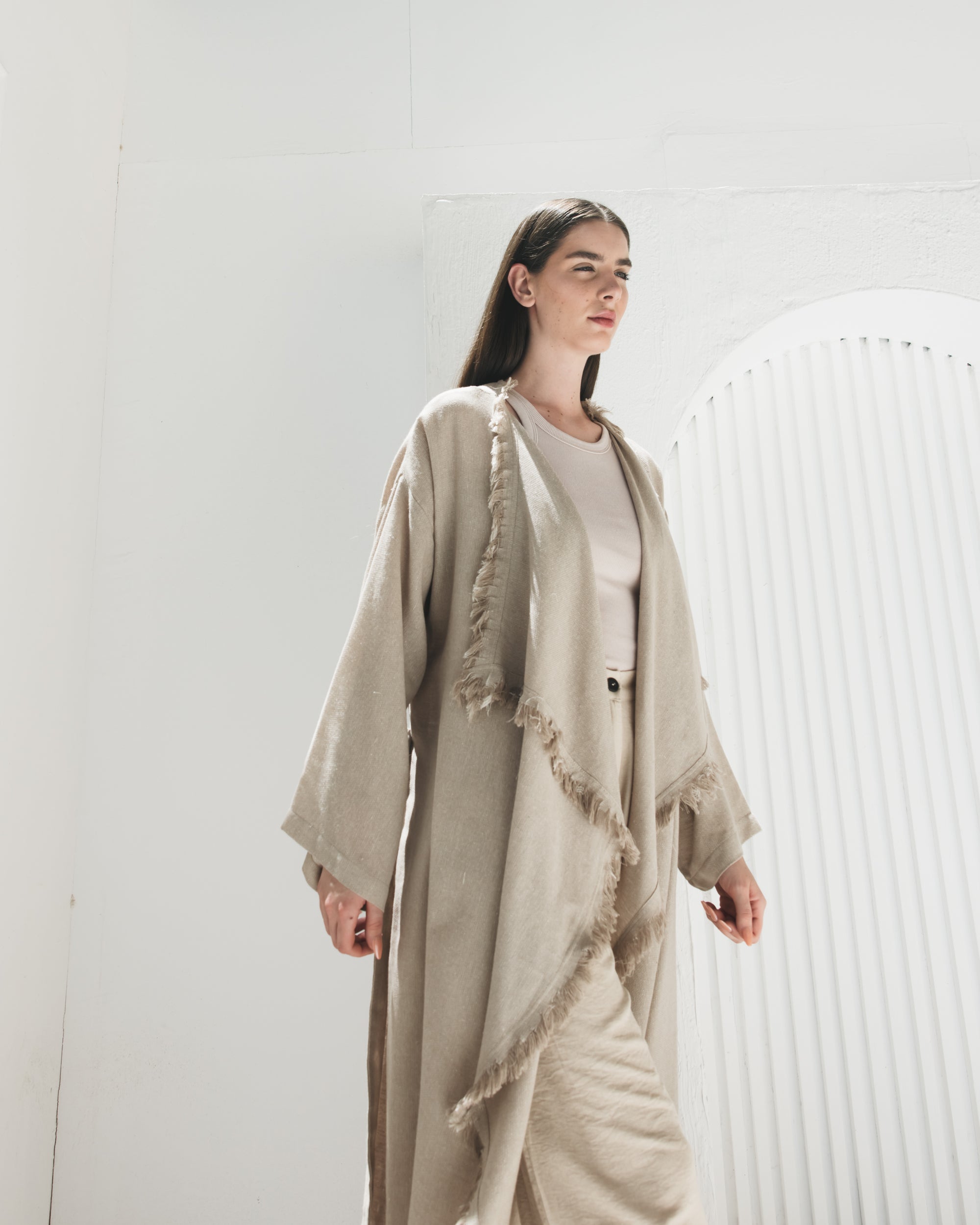 Dust Fringes Kimono