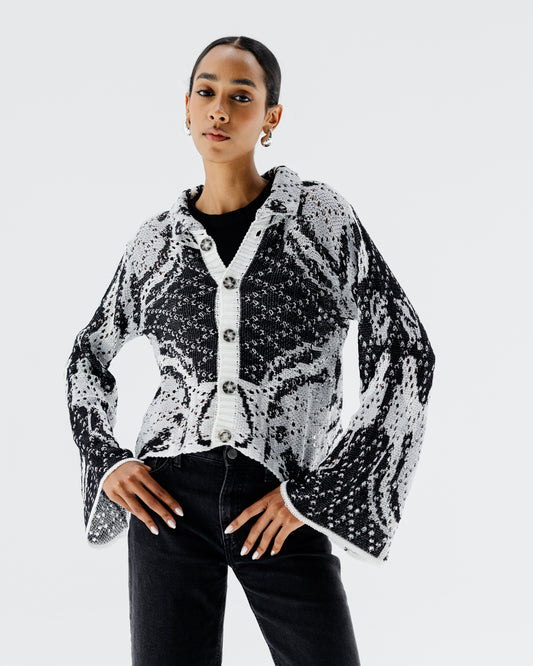ISLA Knit top in Marble