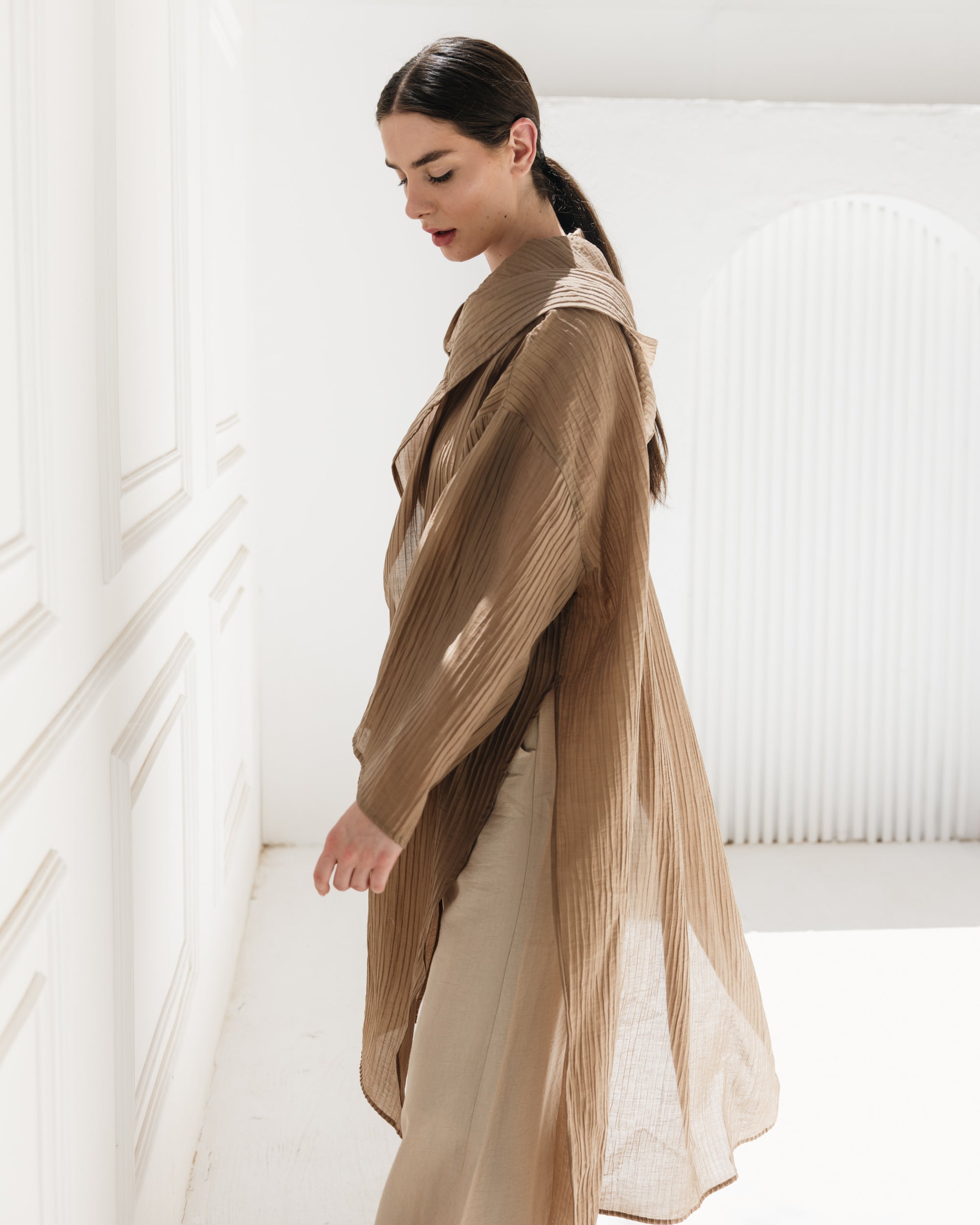 Dawn Cardigan in Beige