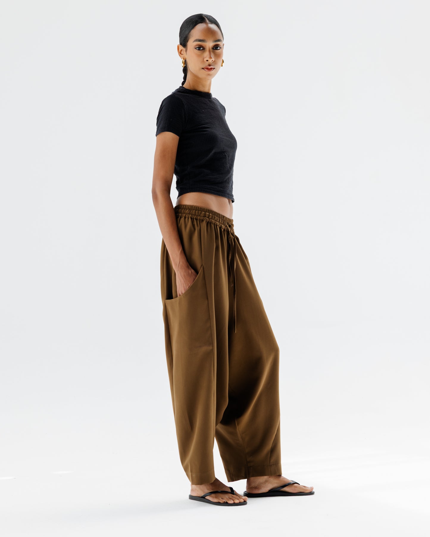 Dune Pants in Brown