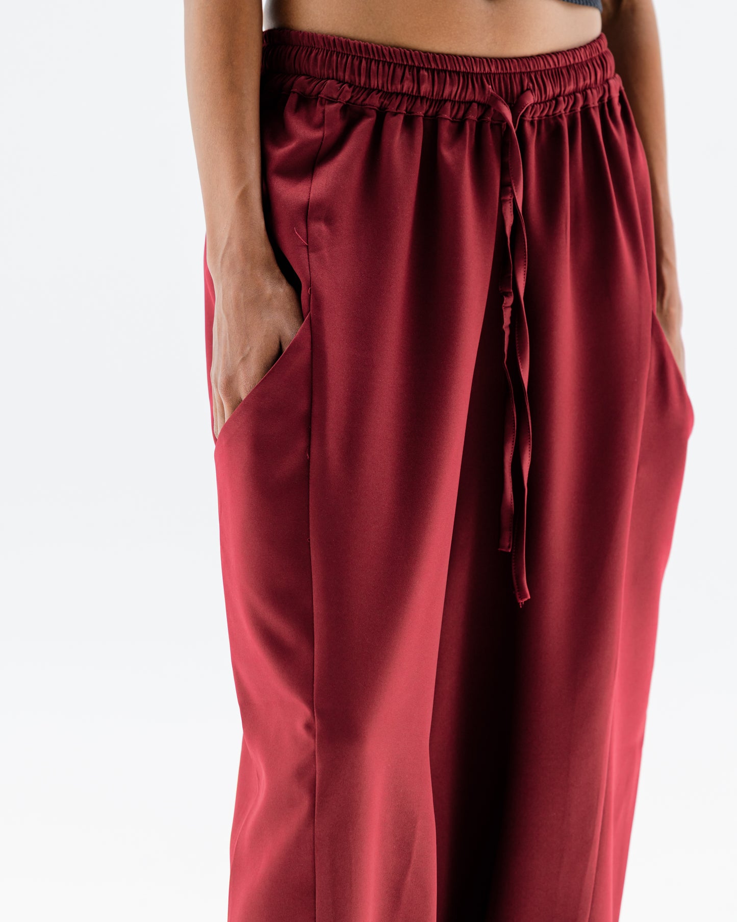 Dune Pants in Burgundy