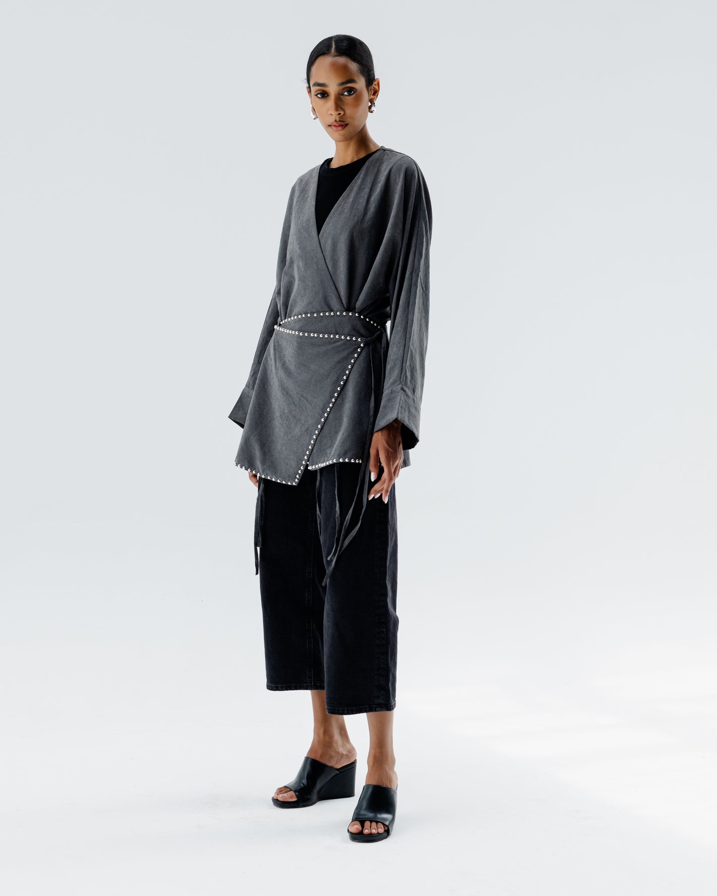 Orla Top in Grey