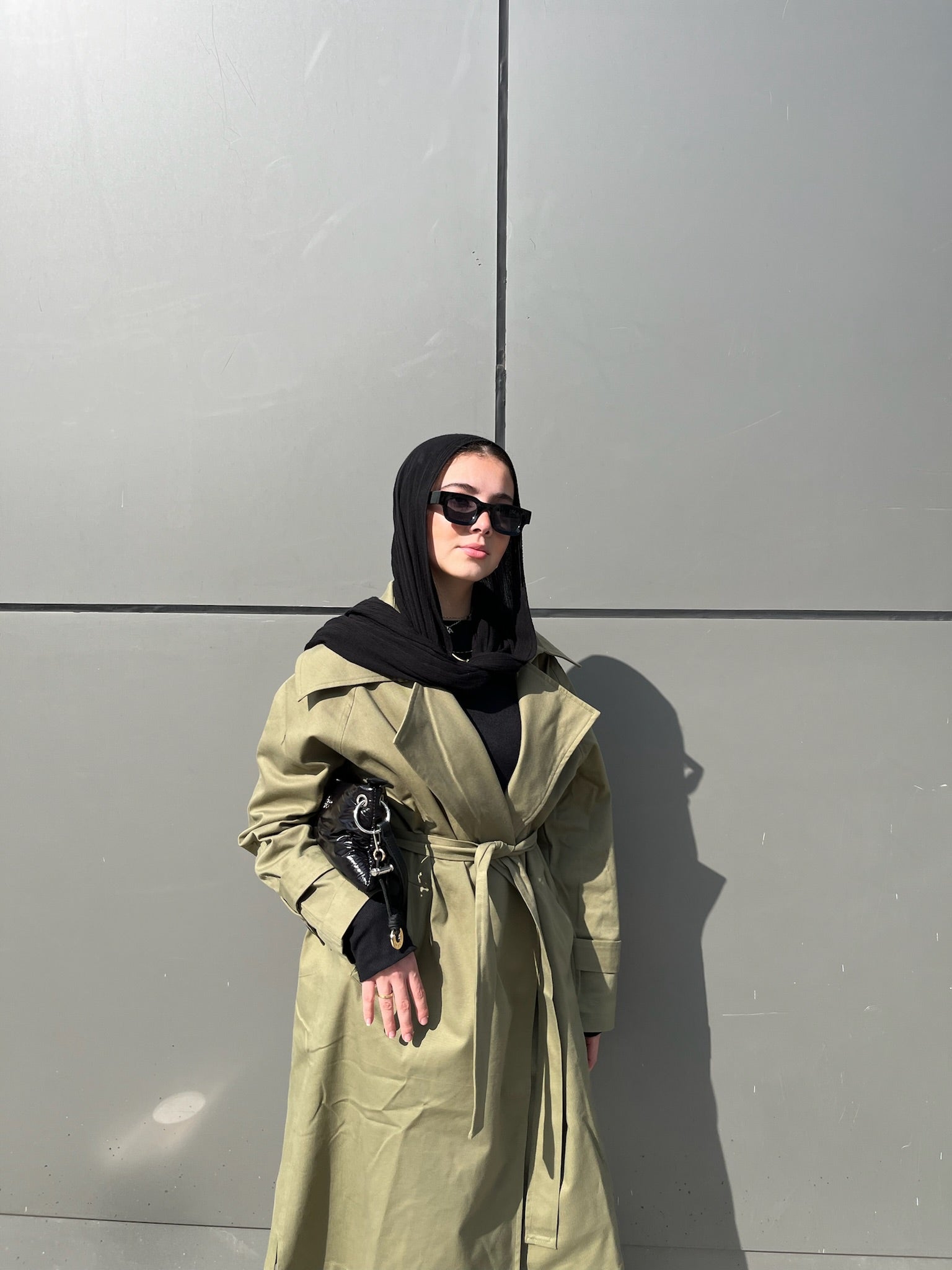Classic Trench Coact in Olive Green