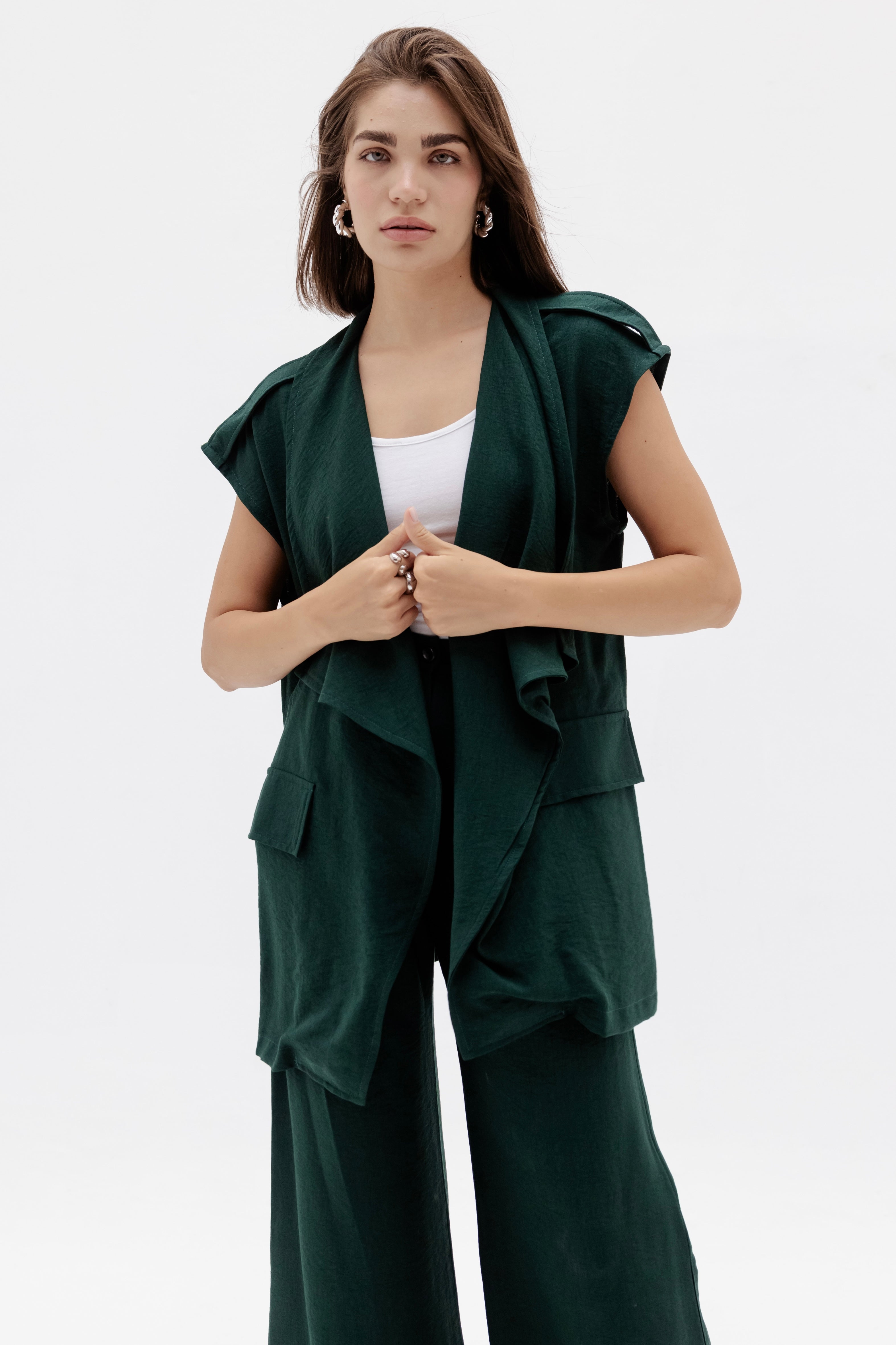 Bella Set in Emerald Green