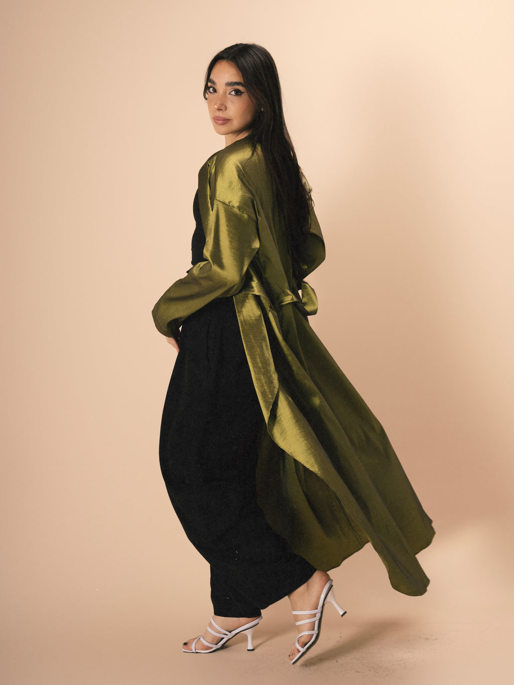 Sofiana Kimono Lime Green