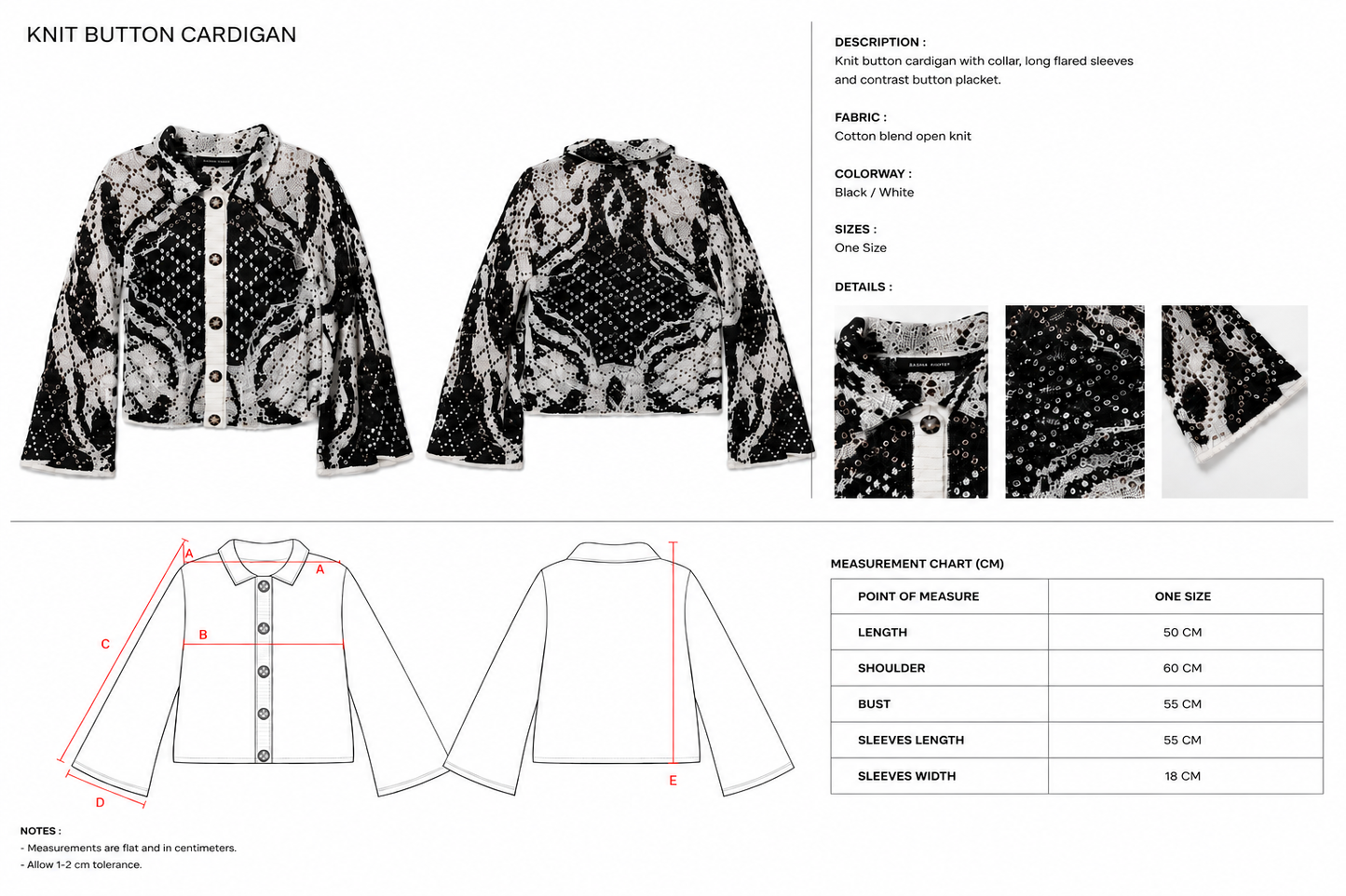 ISLA Knit top in Marble
