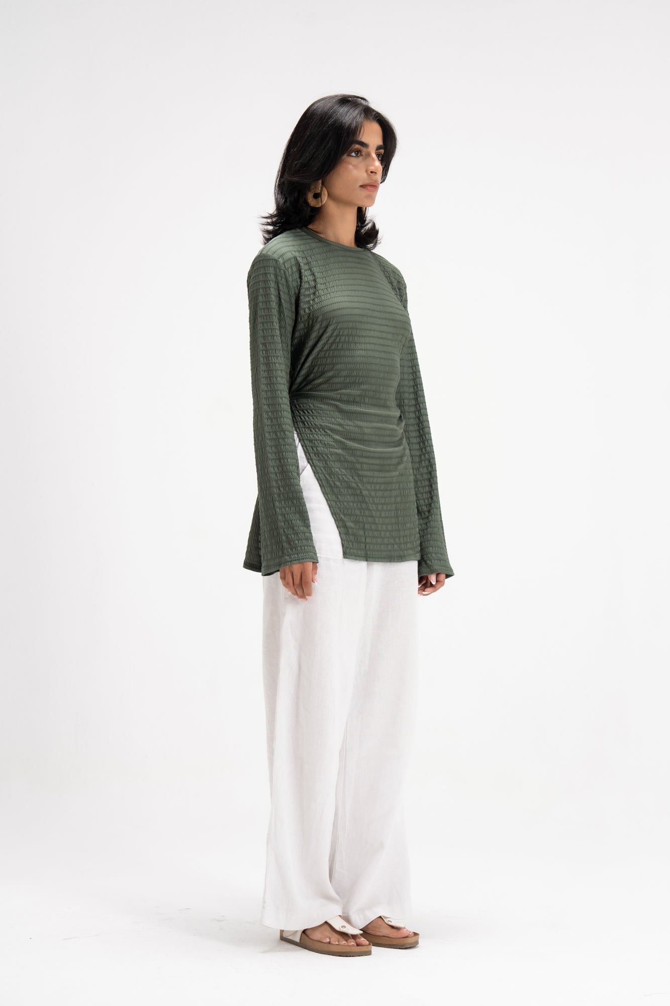Static Top in Green