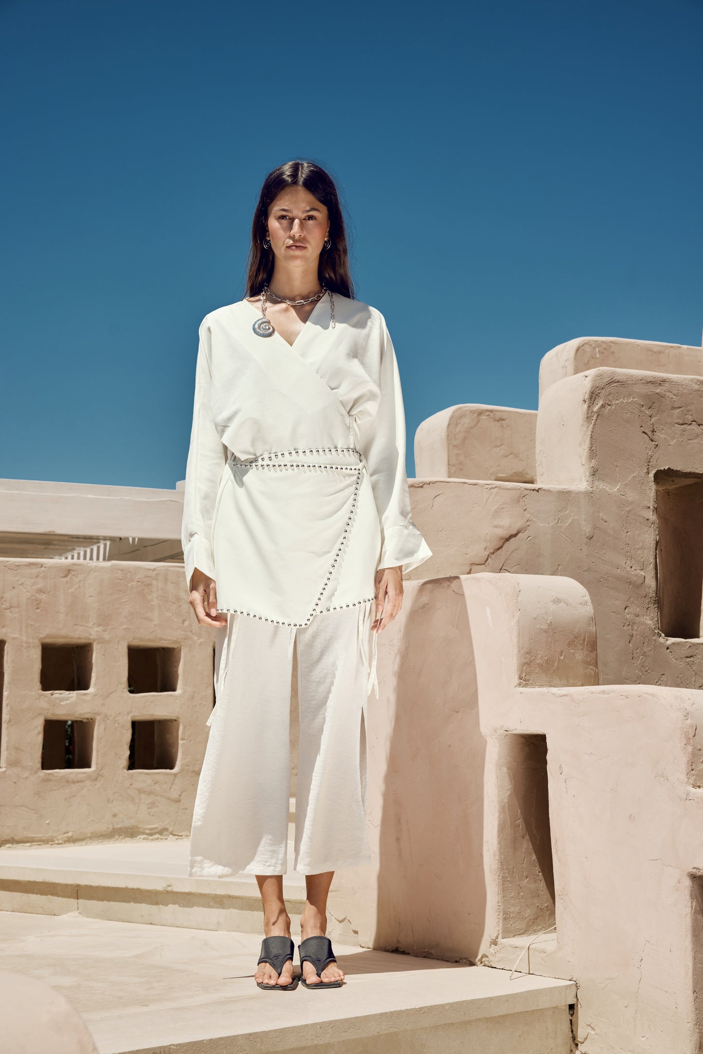 Orla Top in White