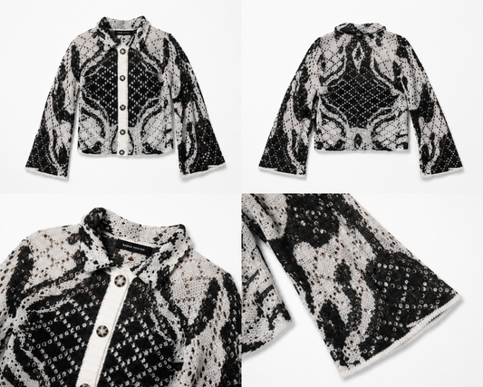 ISLA Knit top in Marble