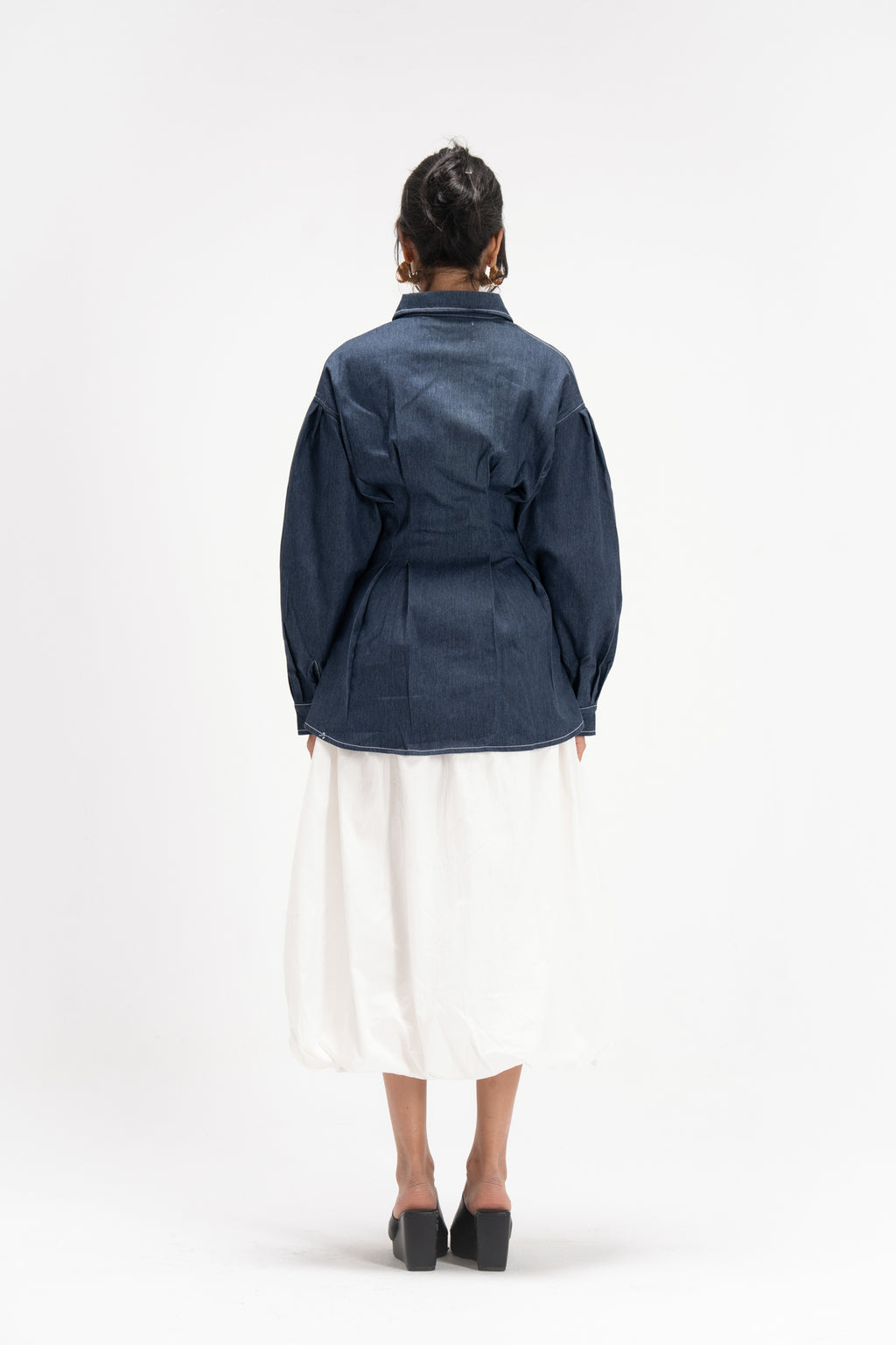 Vivid Denim Shirt in Blue