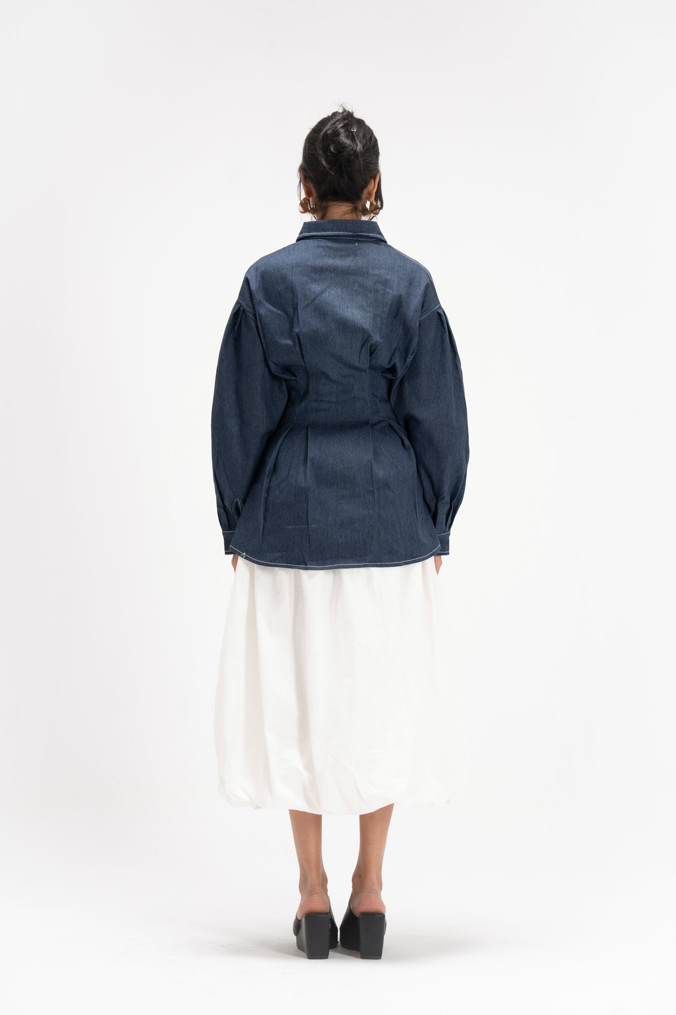 Vivid Denim Shirt in Blue