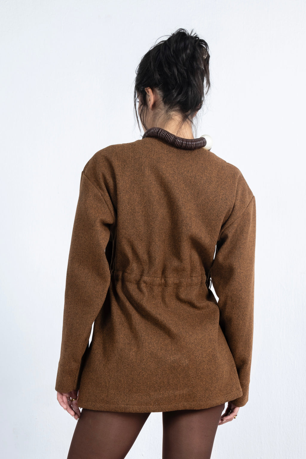 Umber Jacket in Brown