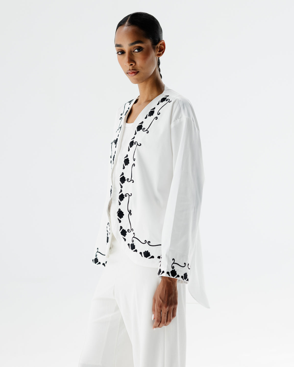 FLORA Embroidered Top