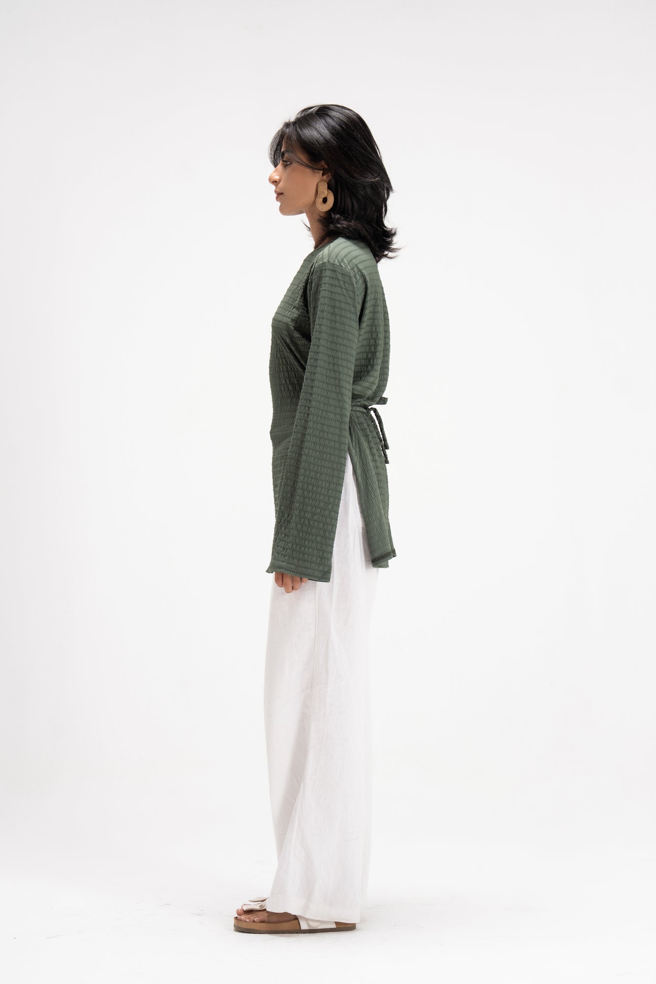 Static Top in Green