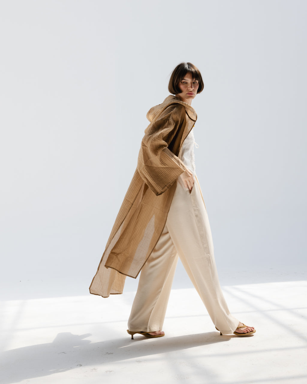 Dawn Kimono in Cafe