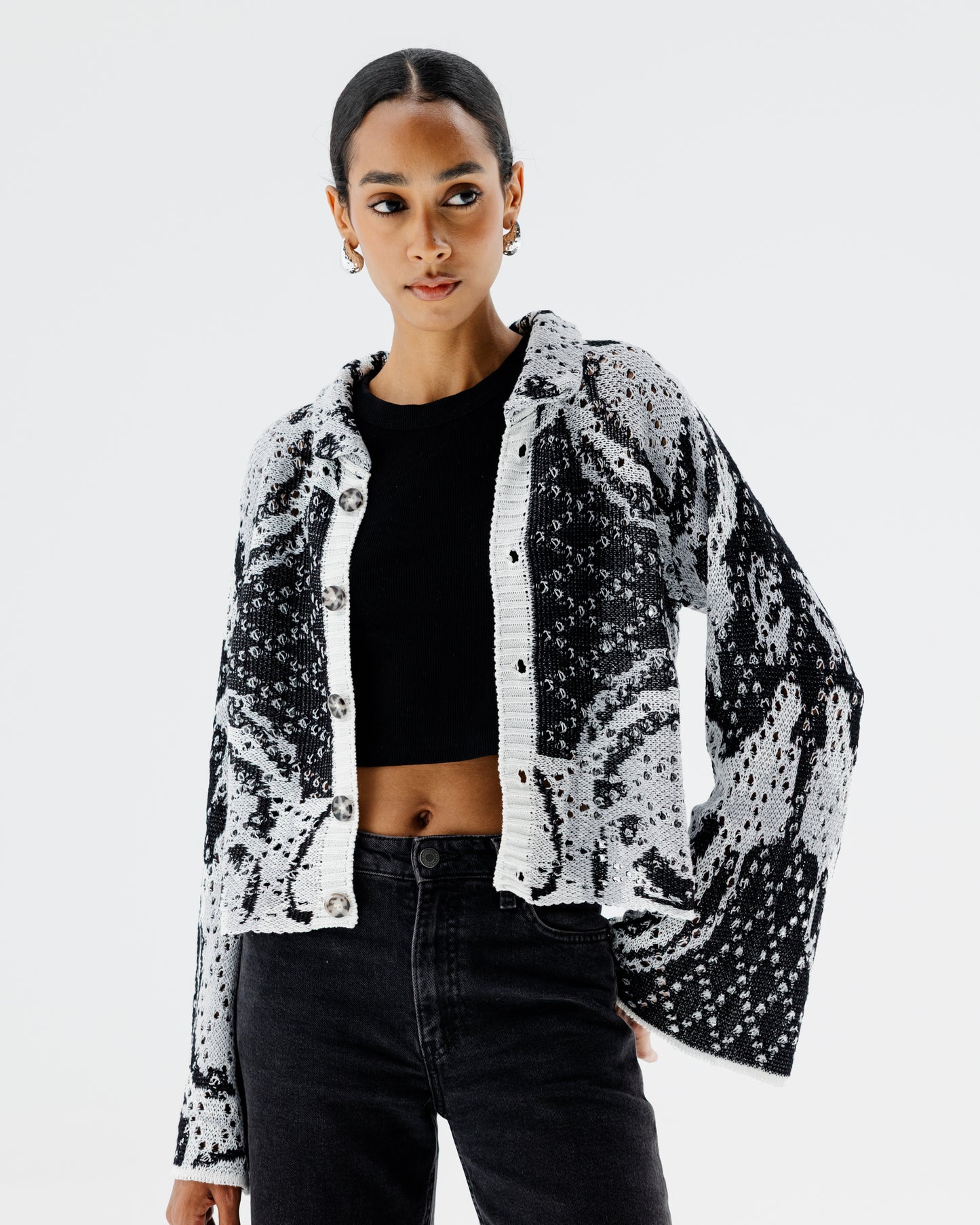 ISLA Knit top in Marble