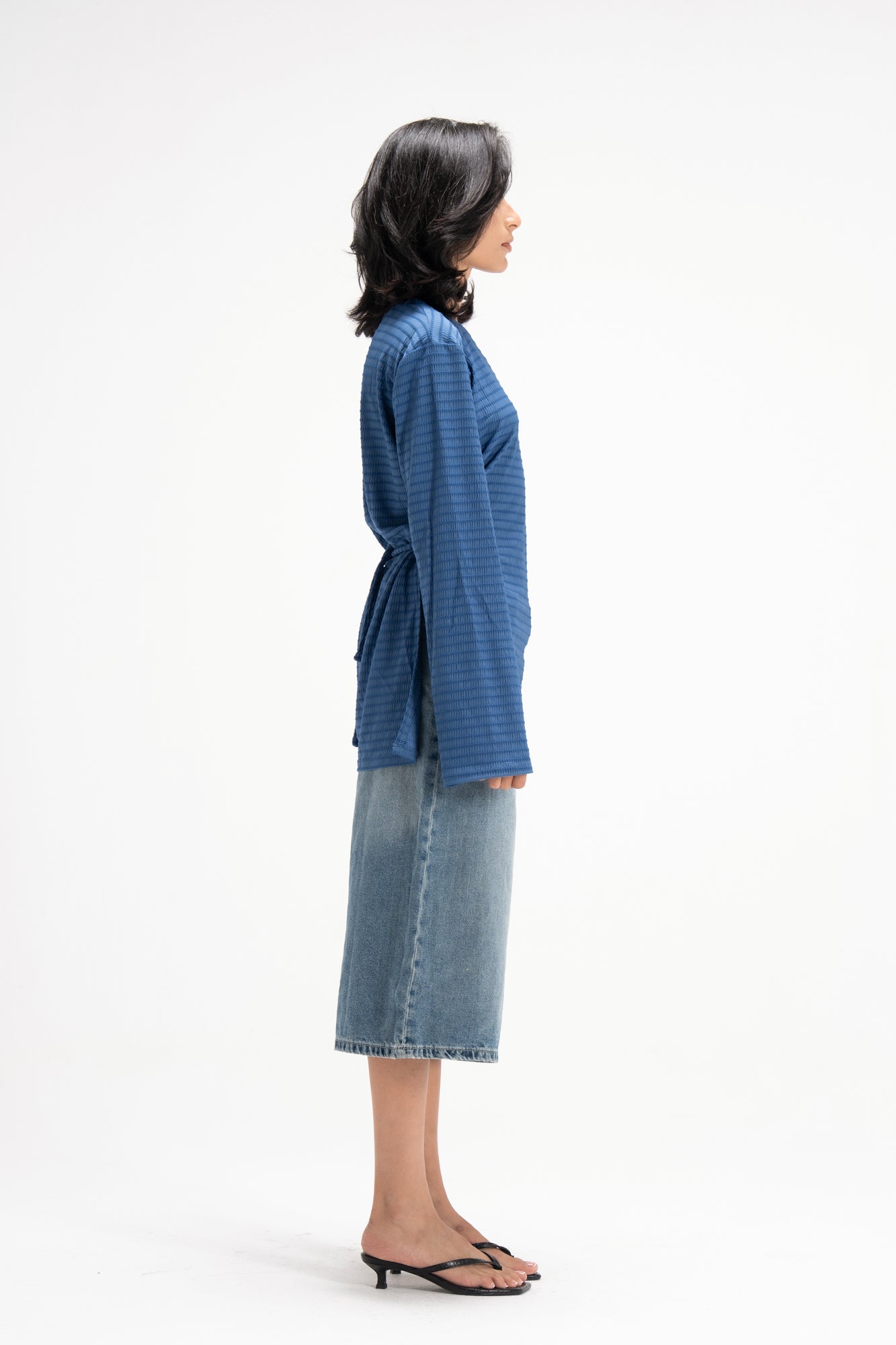 Static Top in Blue