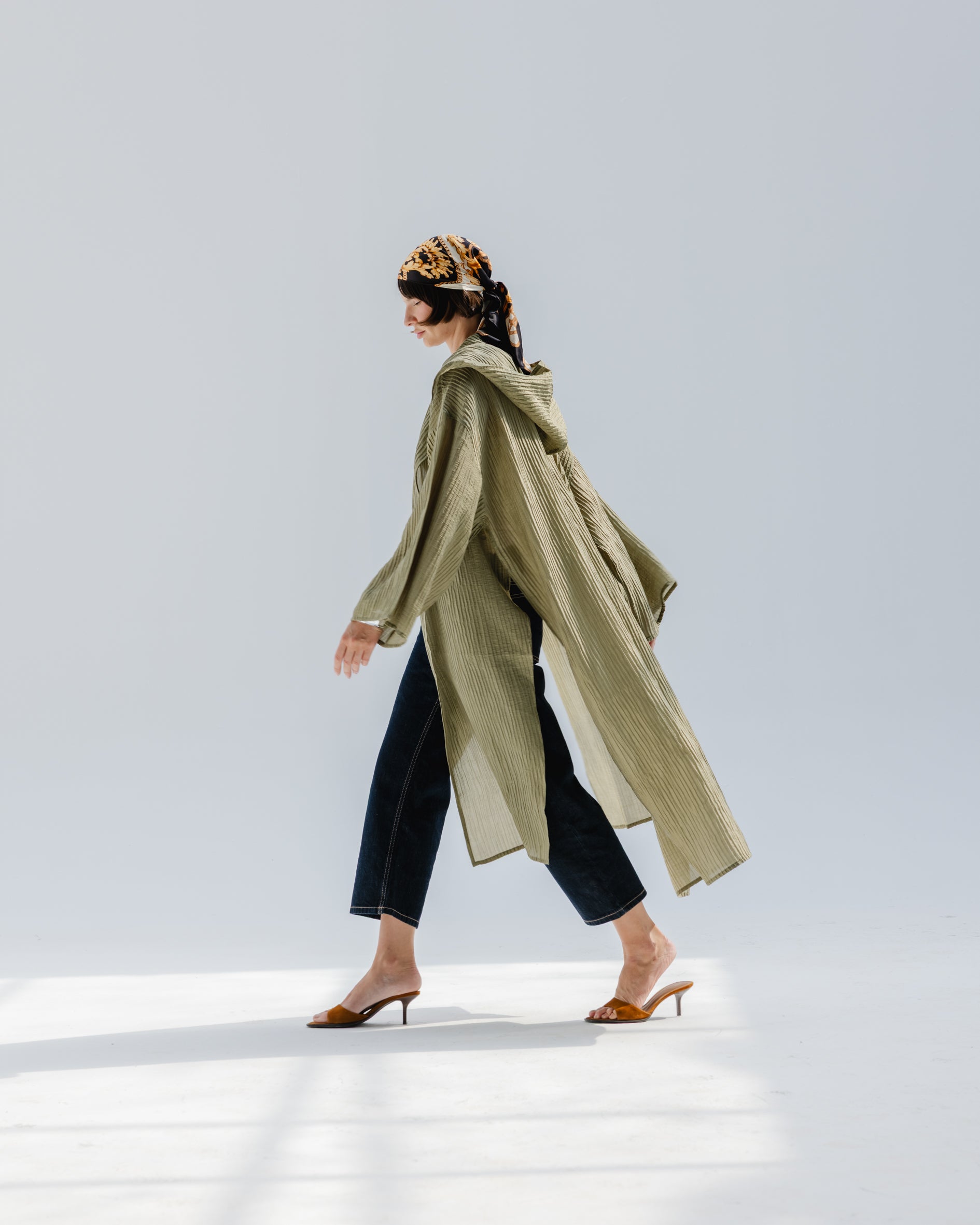 Dawn Kimono in Olive Green
