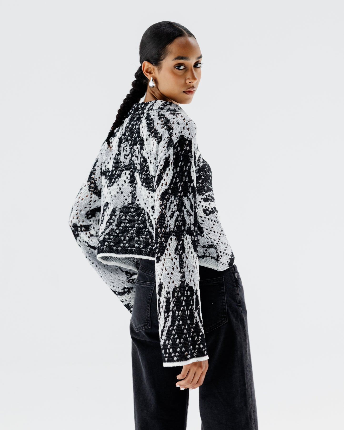 ISLA Knit top in Marble