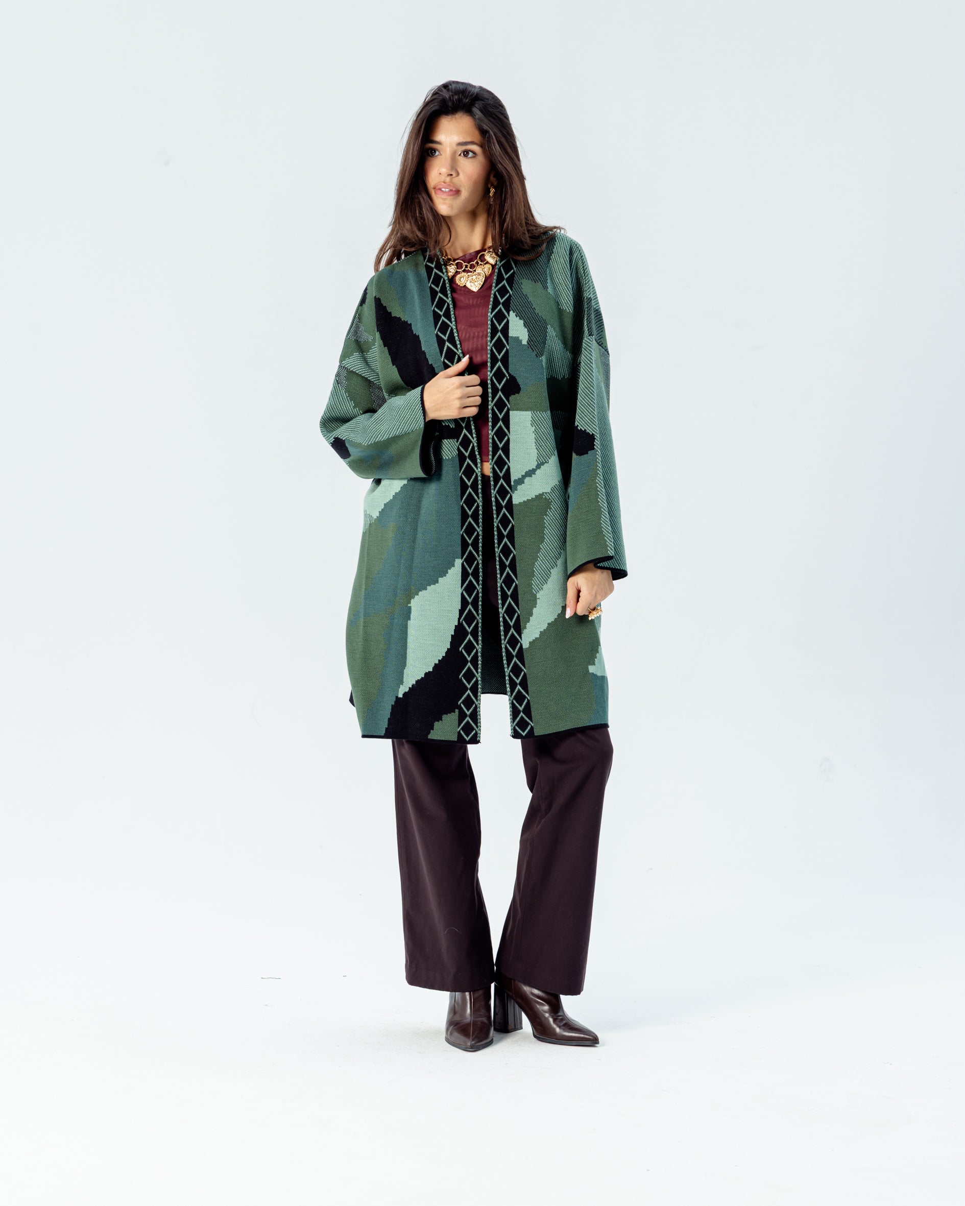 Paradise Green Cardigan