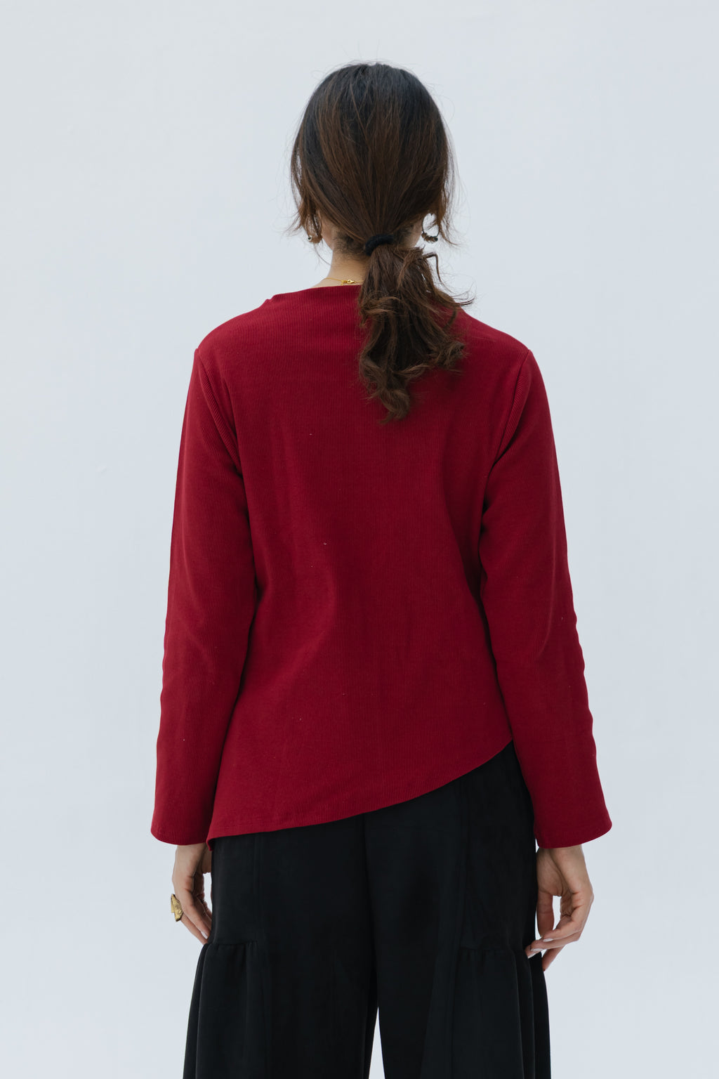 Russet Top in Burgundy