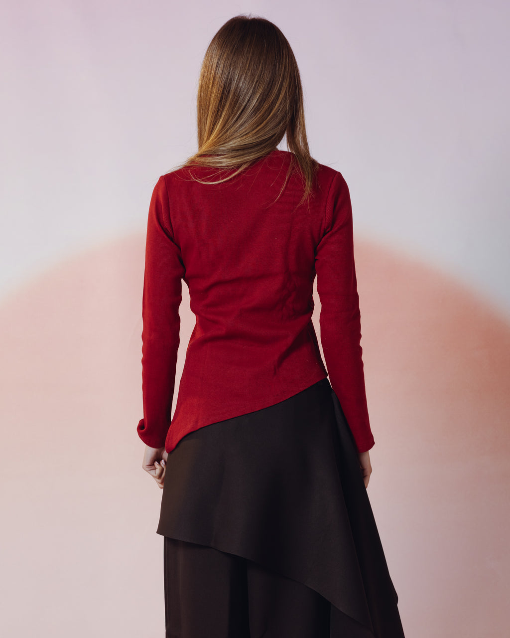 Russet Top in Burgundy