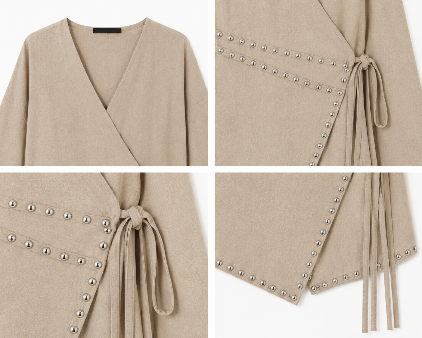 Orla Top in Beige