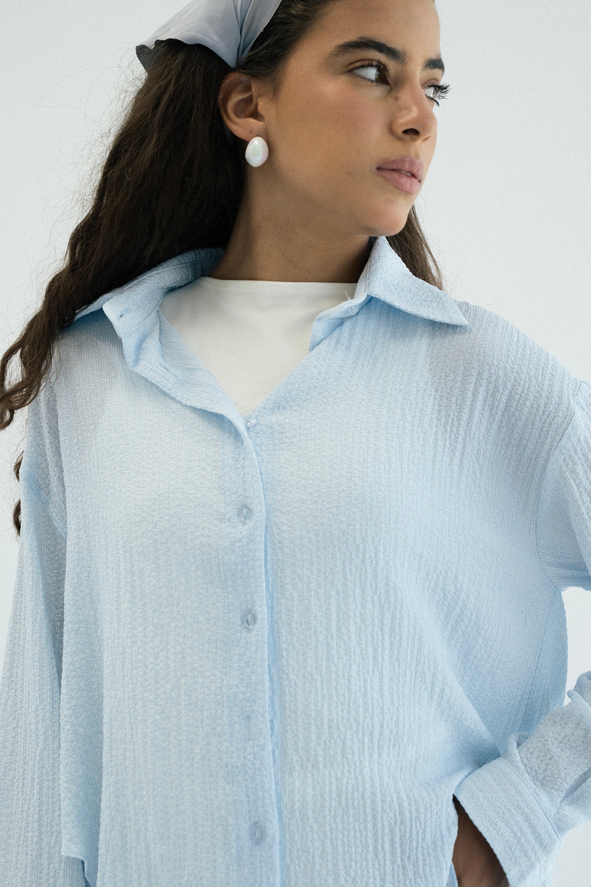 Haze Shirt in Baby Blue