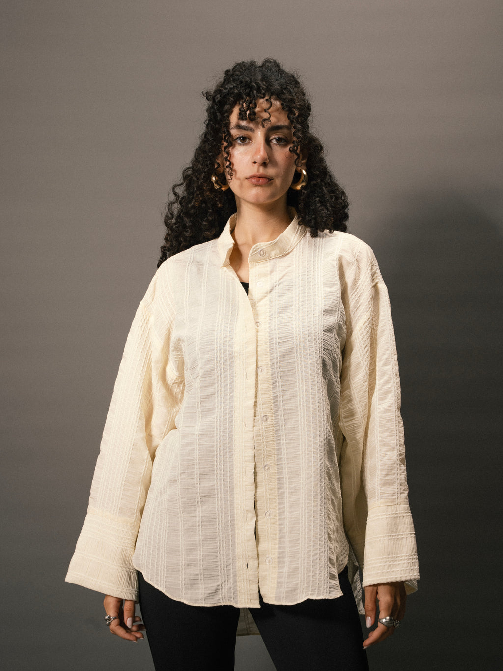 Fling Shirt in Butter Yellow
