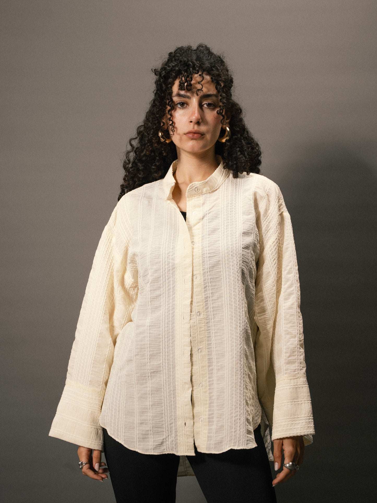 Fling Shirt in Butter Yellow
