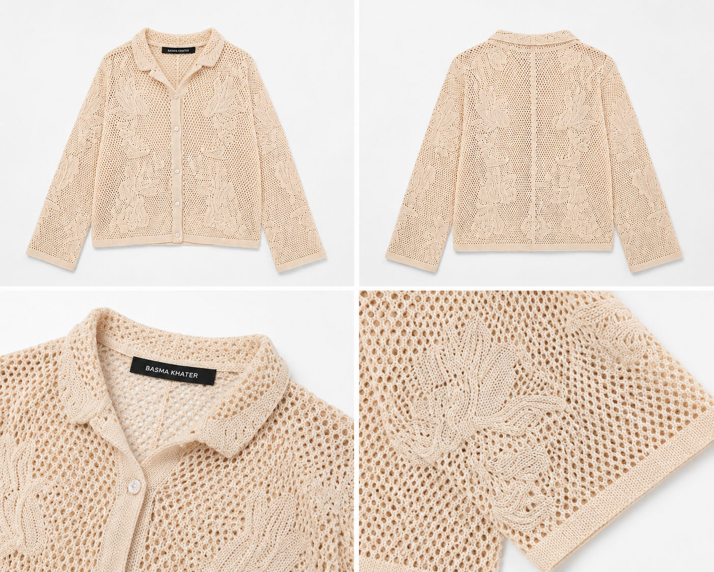 ISLA Knit Top in Beige