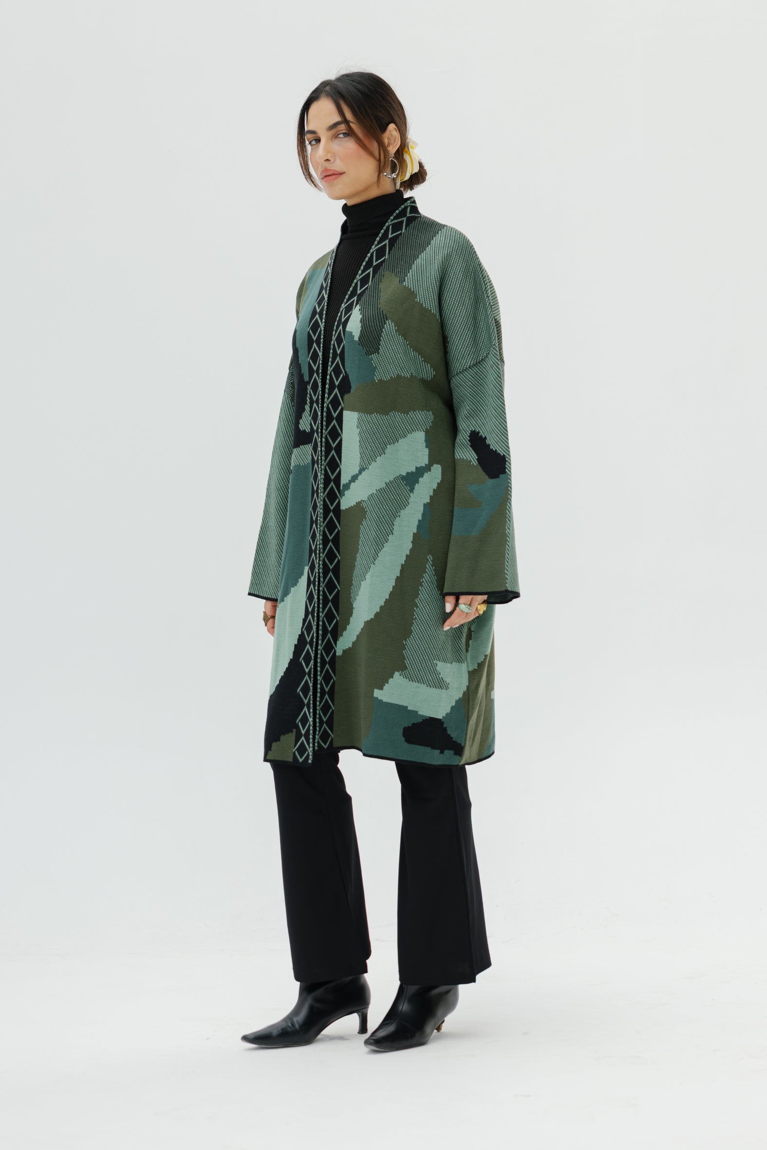 Paradise Green Cardigan