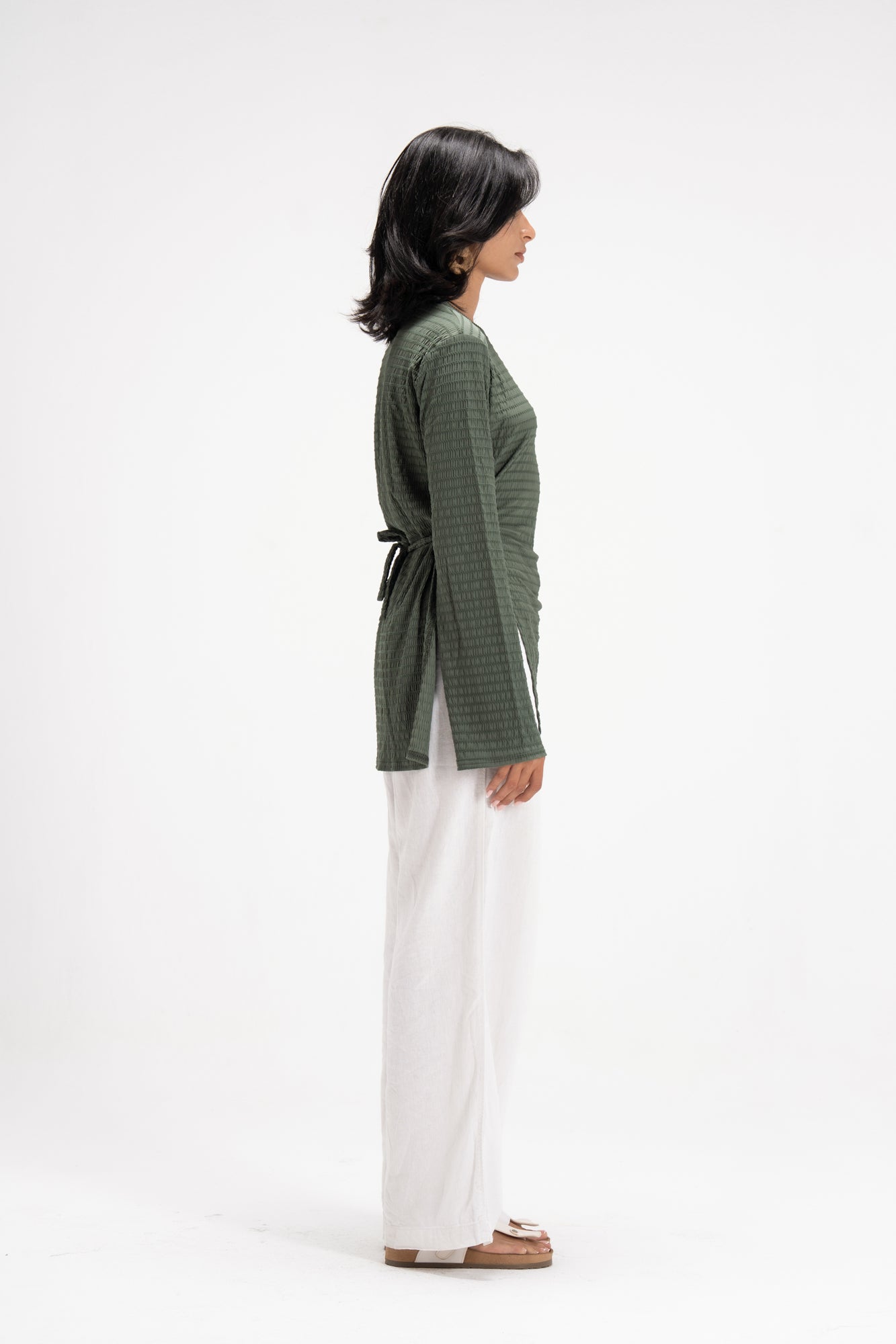 Static Top in Green