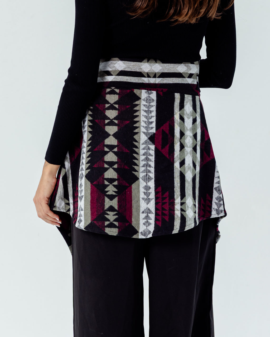 Alma Mini Wrap Skirt