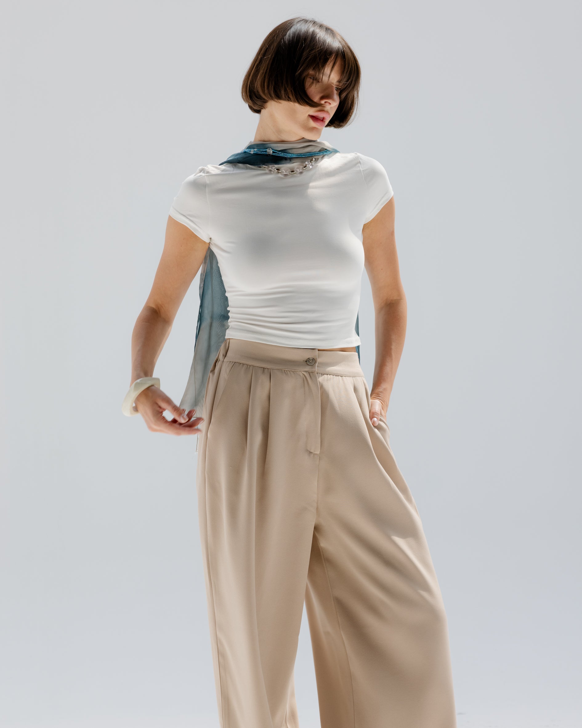 Moonveil Pants in Beige